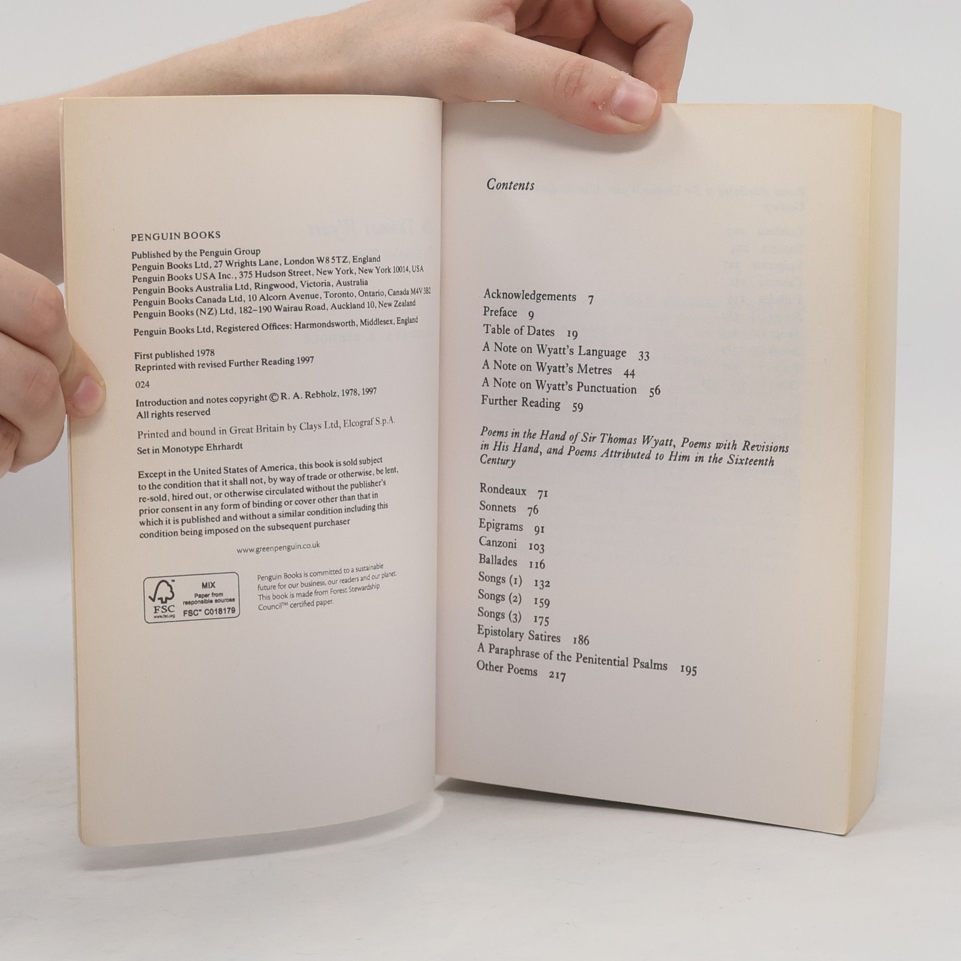 Sir Thomas Wyatt The Complete Poems