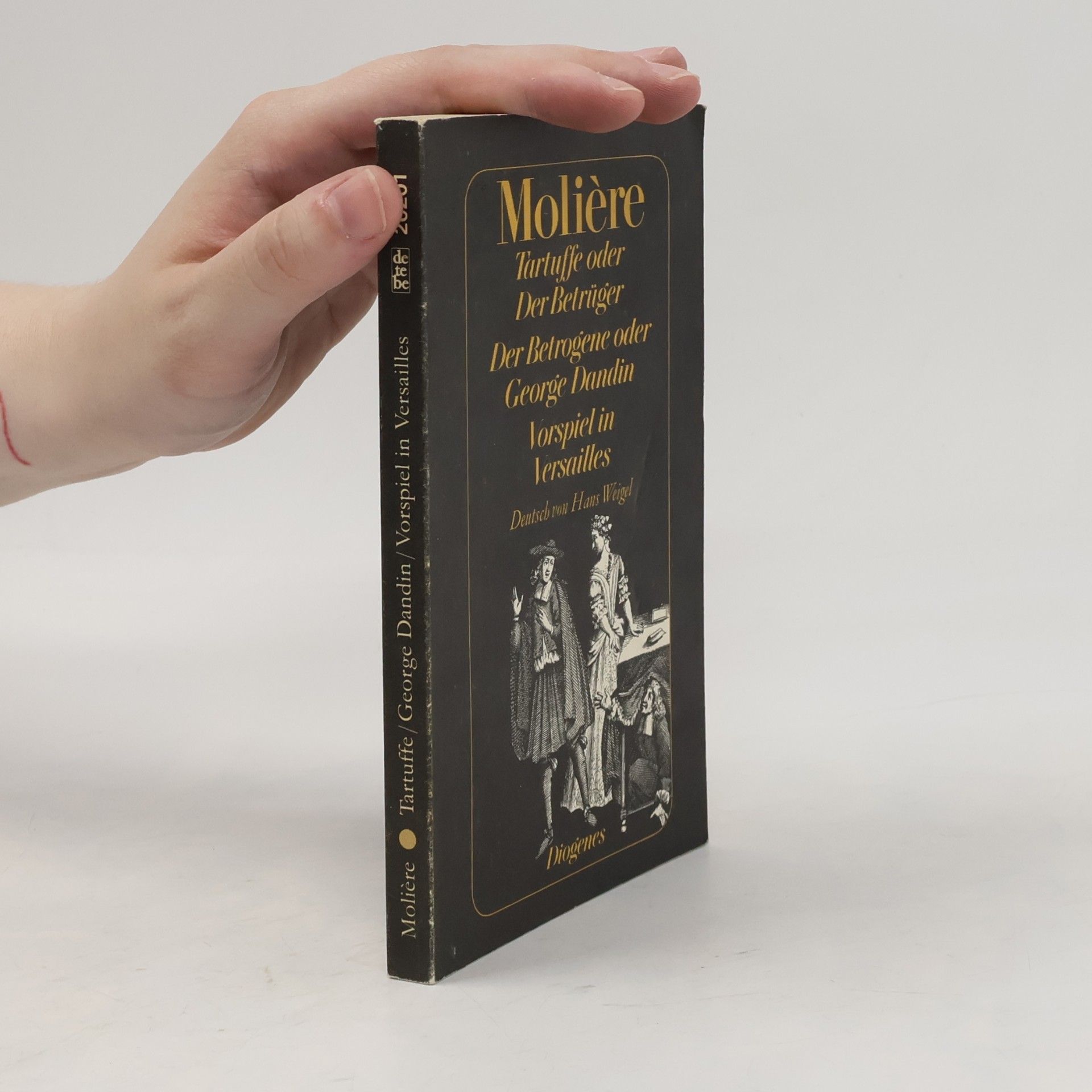 Molière Tartuffe oder Der Betrüger, Der Betrogene oder Goerge Dandin, Vorspiel in Versailles