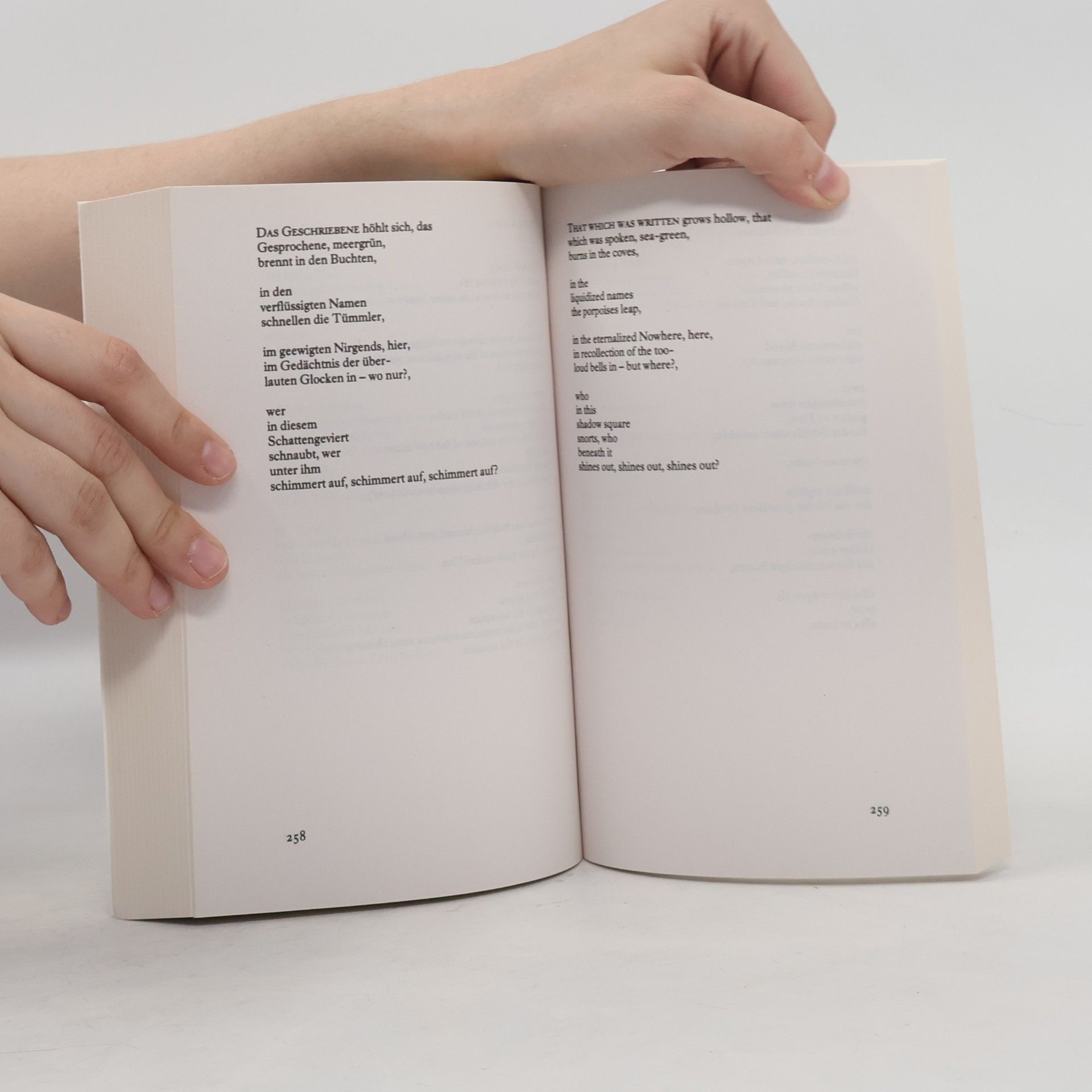 Paul Celan Selected Poems