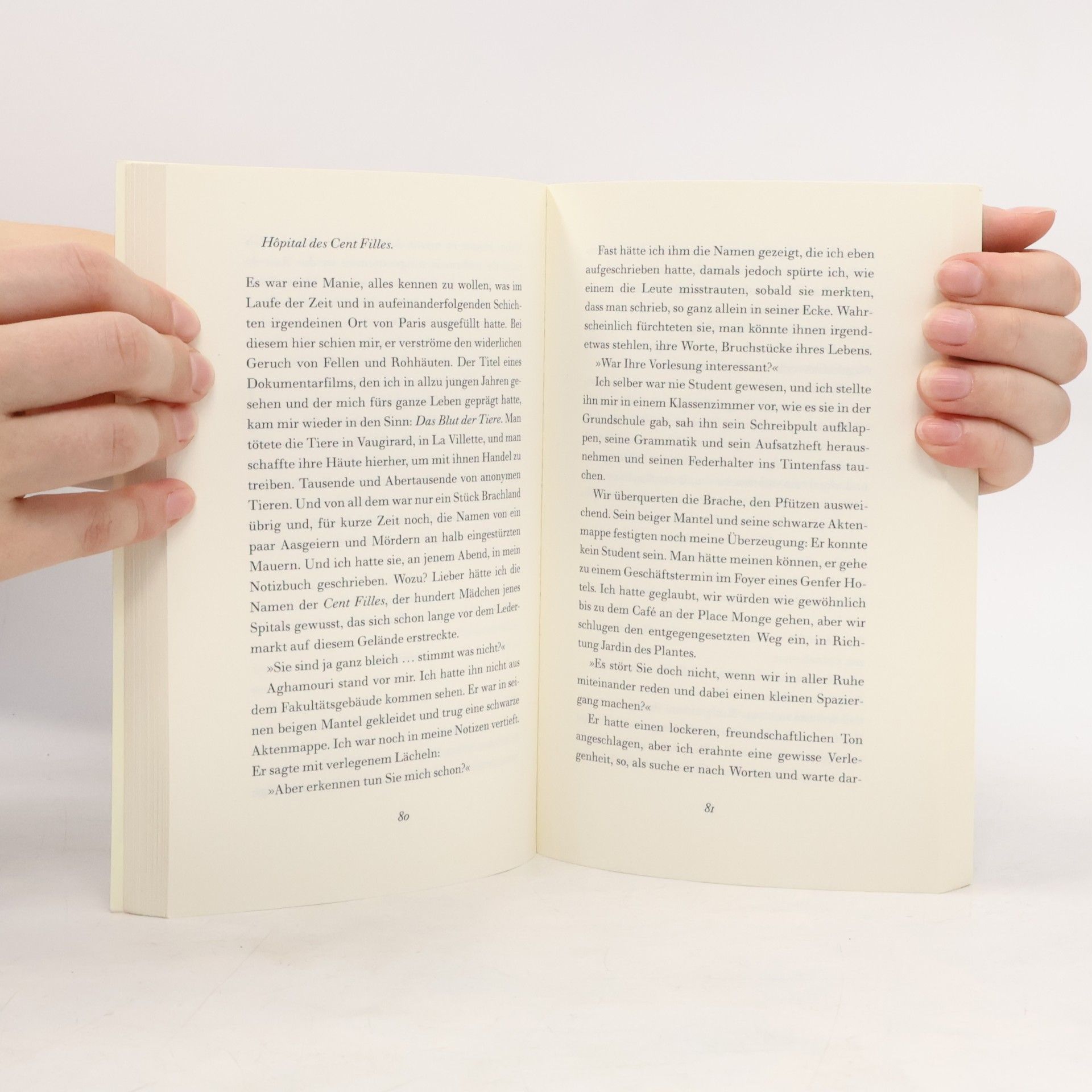 Patrick Modiano Gräser der Nacht