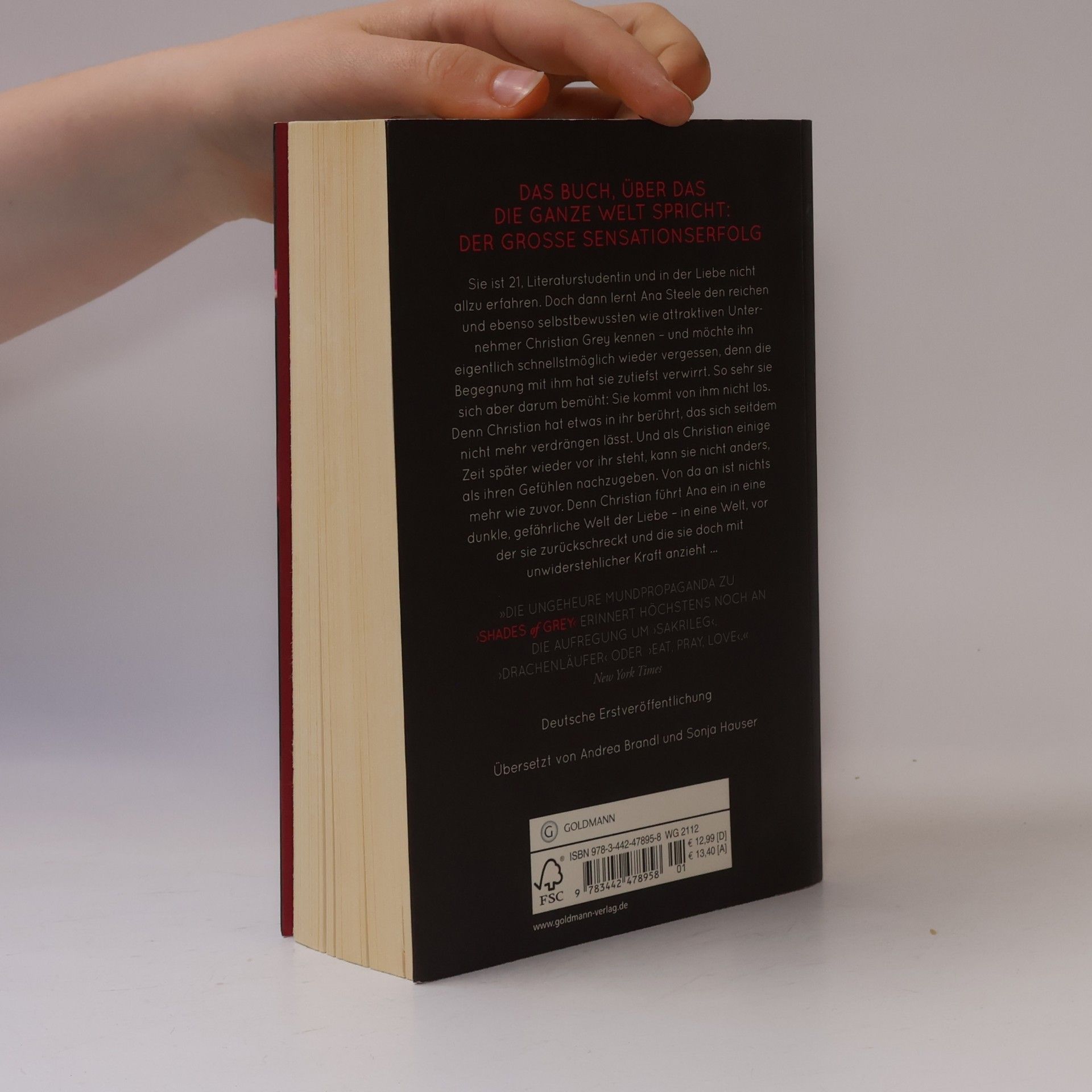 E. L. James Shades of Grey. Geheimes Verlangen