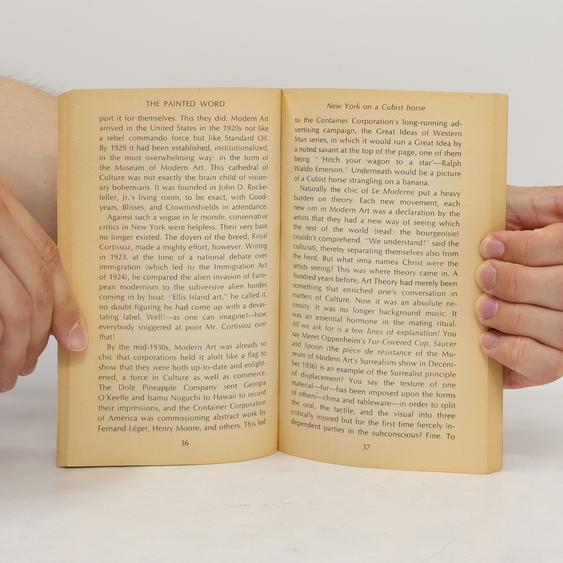 Tom Wolfe The Painted Word