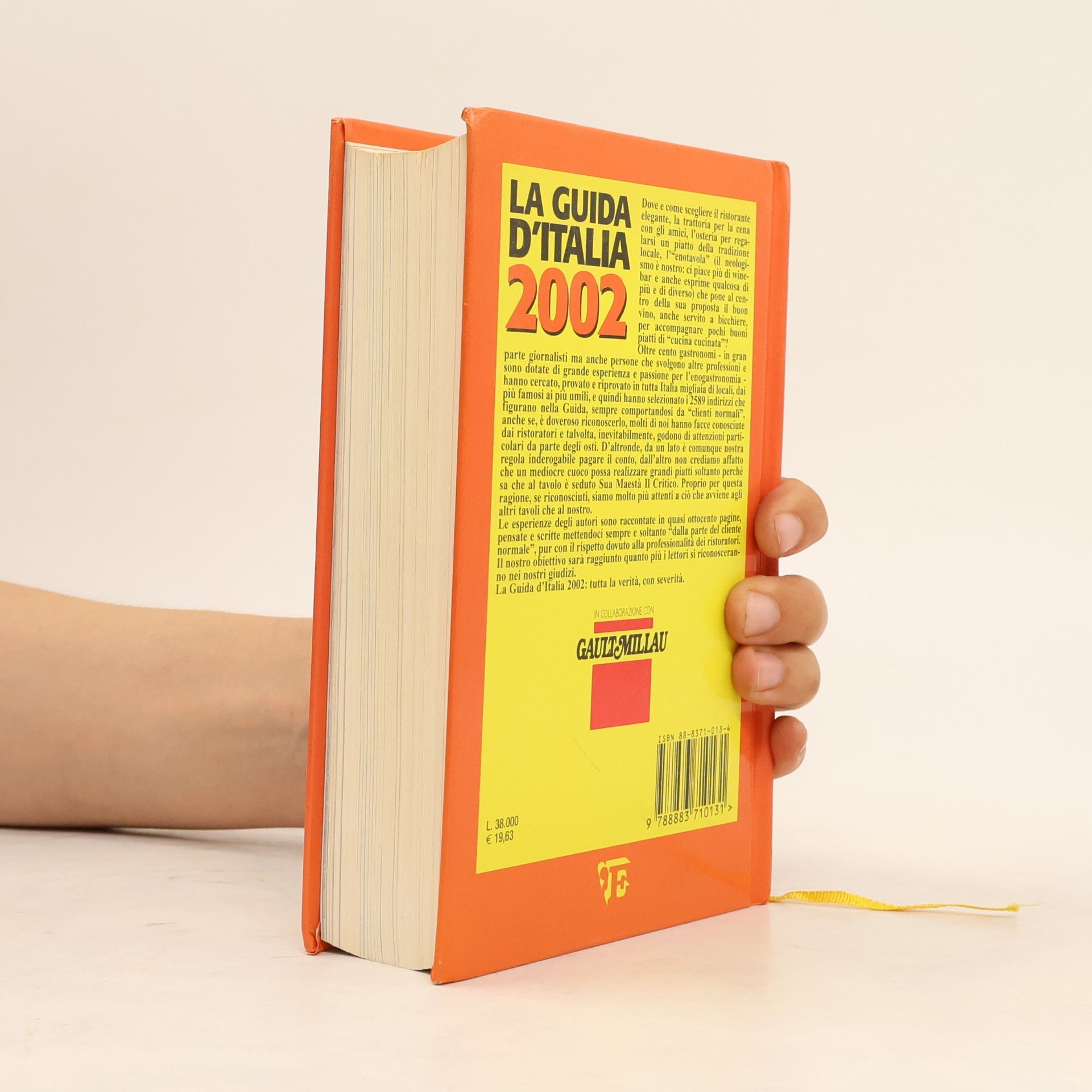 Enzo Vizzari Le Guide de L'Espresso - 2002: La guida d'Italia 2002. 2589 ristoranti, trattorie e osterie in ogni angolo d'Italia