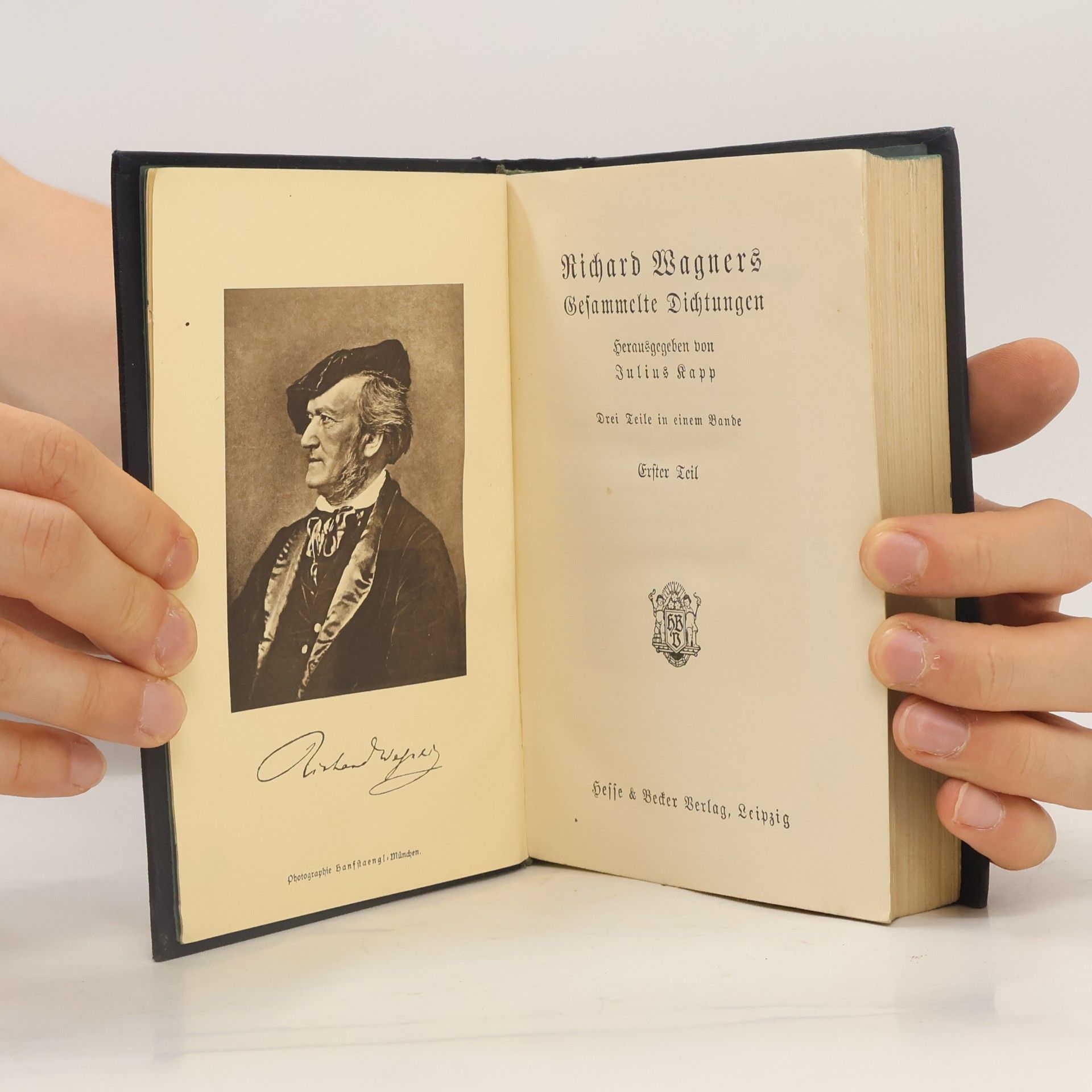 Richard Wagner Gesammelte Dichtungen 1