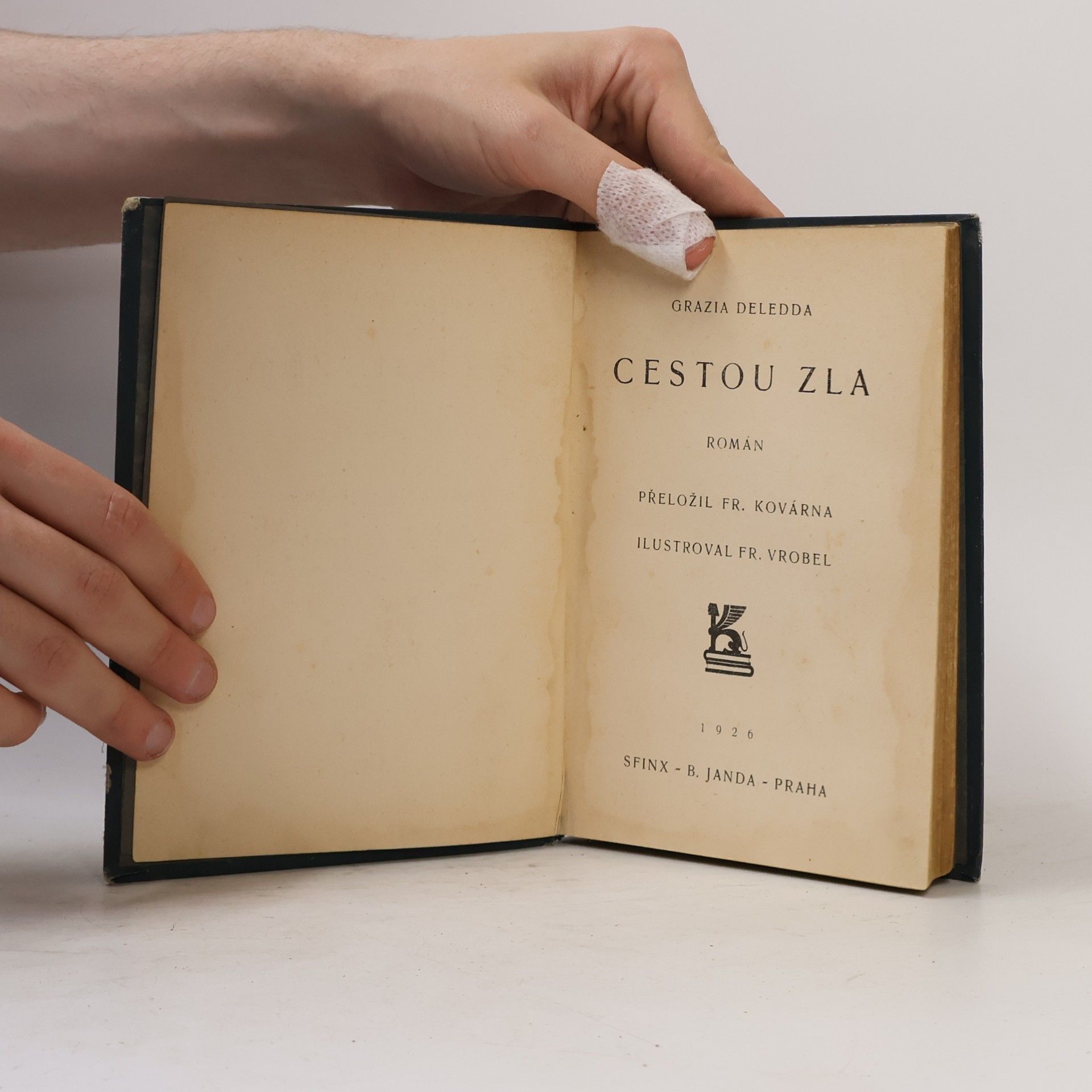 Grazia Deledda Cestou zla