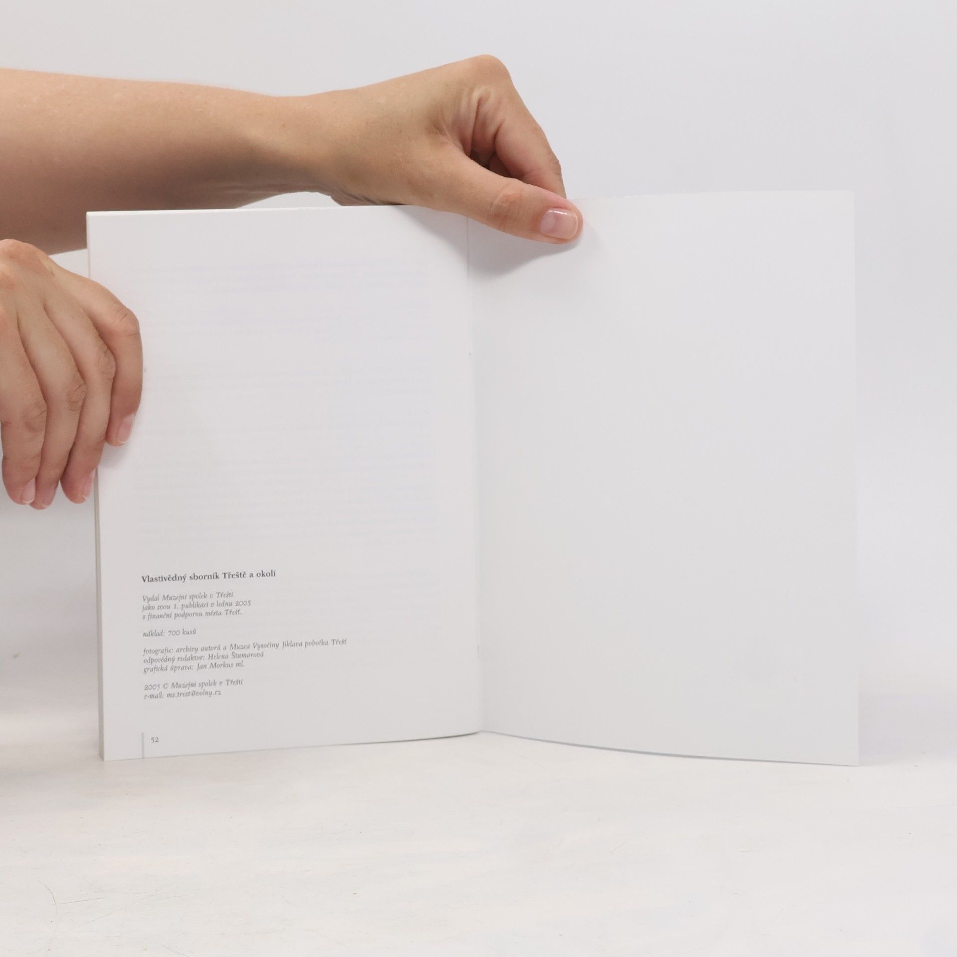 Various authors Vlastivědný sborník Třeště a okolí