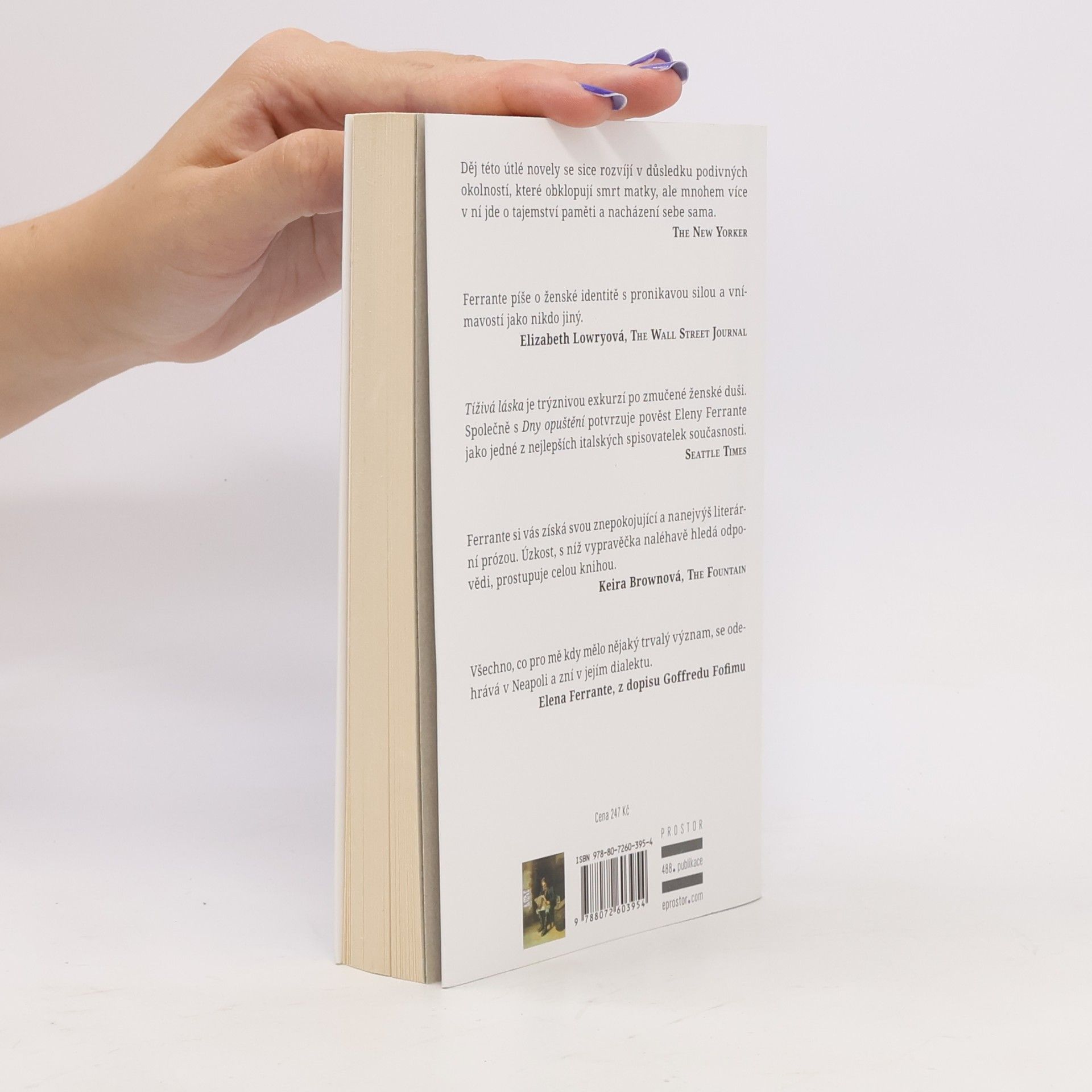 Elena Ferrante Tíživá láska