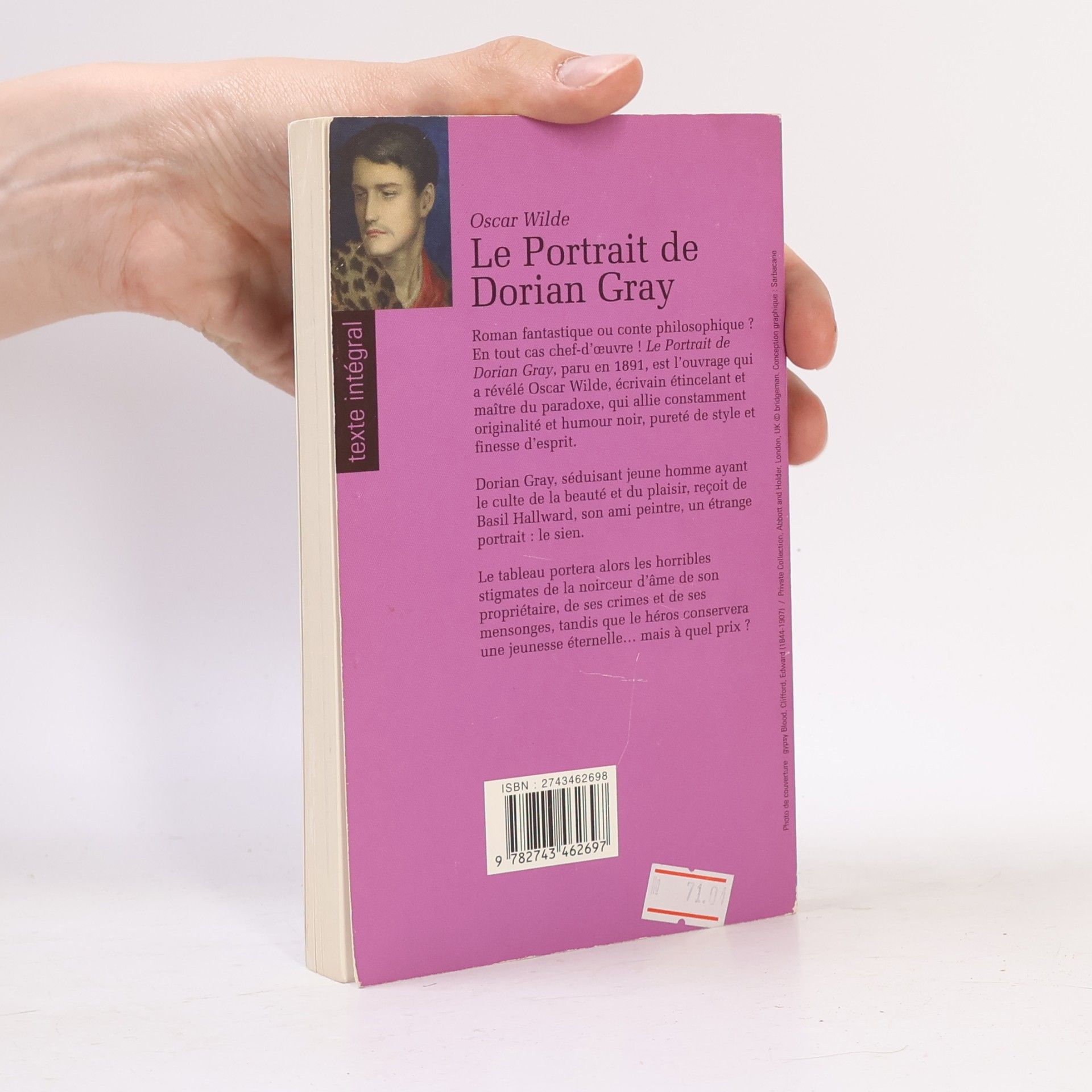 Oscar Wilde Le portrait de Dorian Gray