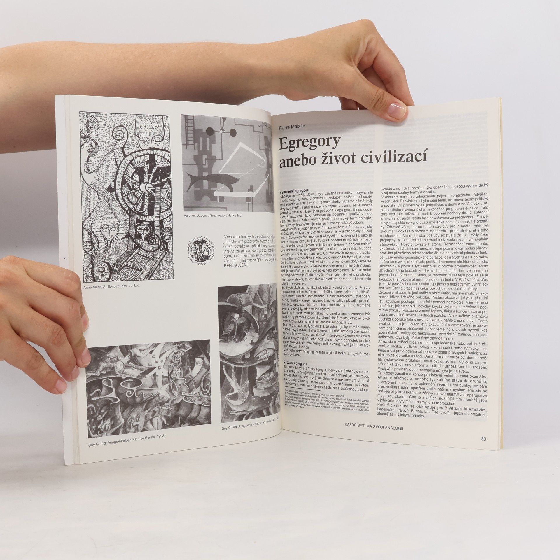 Kolektiv autorů Analogon 10 Hermetismus - jazyk tradice. Surrealismus, psychoanalysa, strukturalismus, antropologie, příčné vědy
