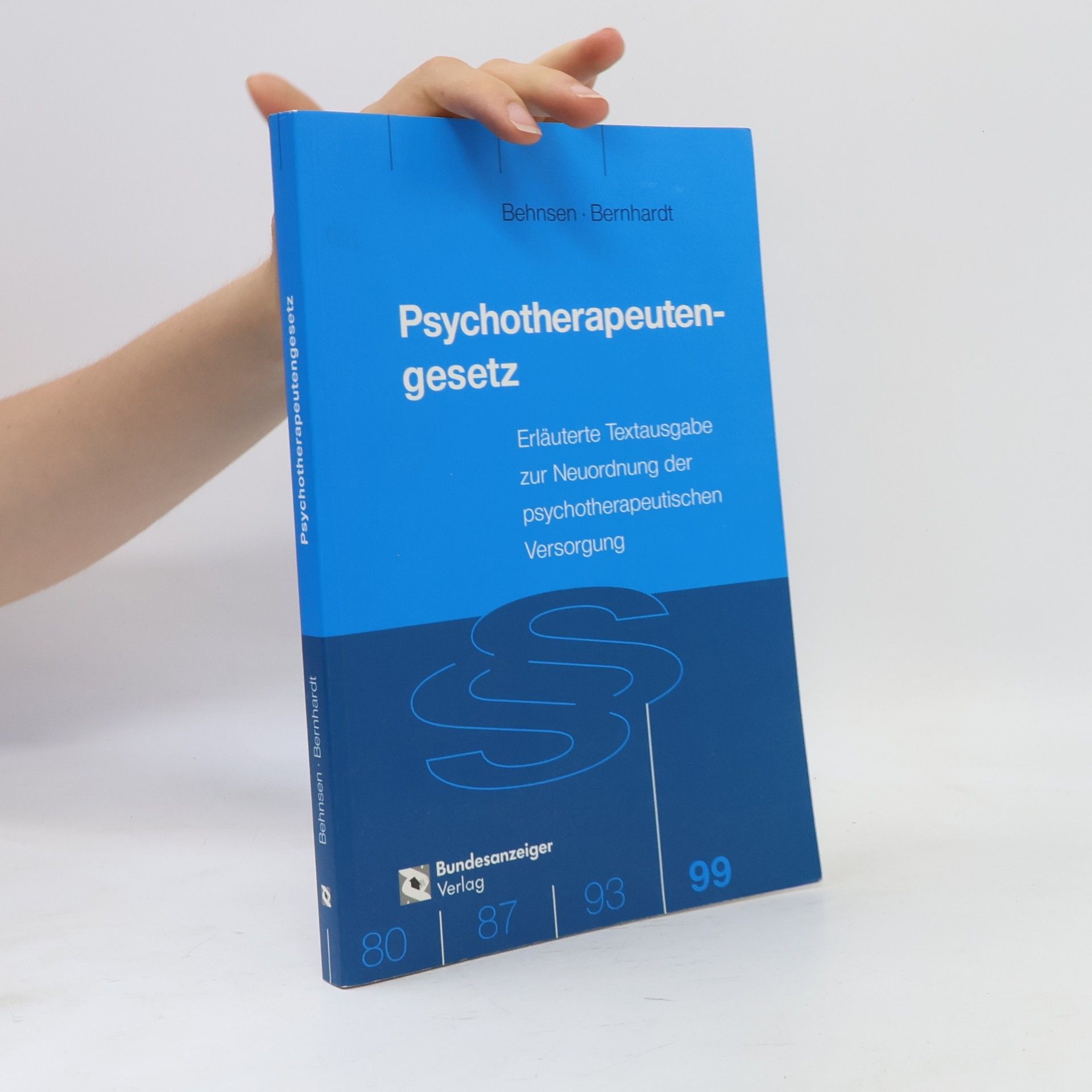 Erika Behnsen Psychotherapeutengesetz