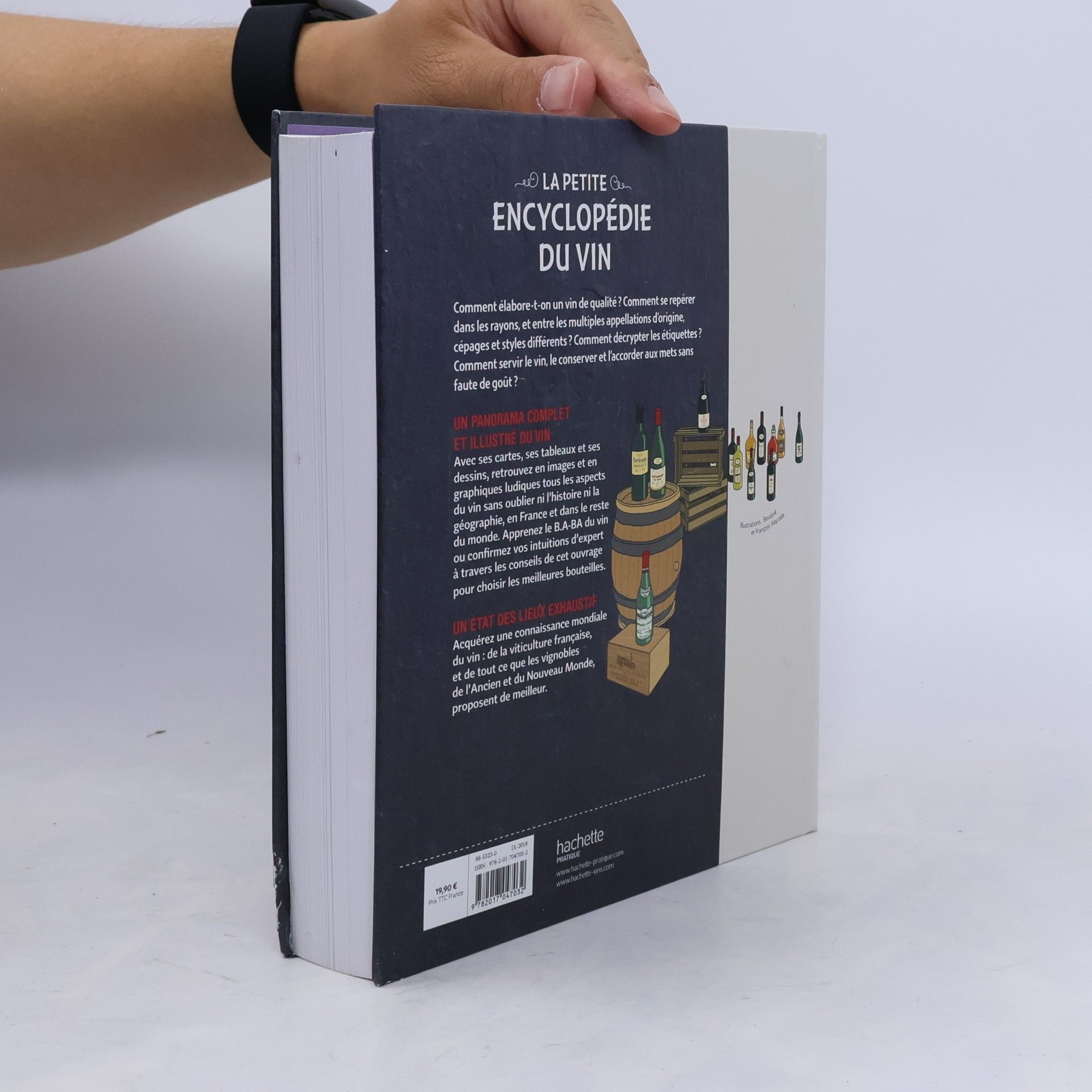 Thierry Morvan La petite encyclopédie Hachette des vins