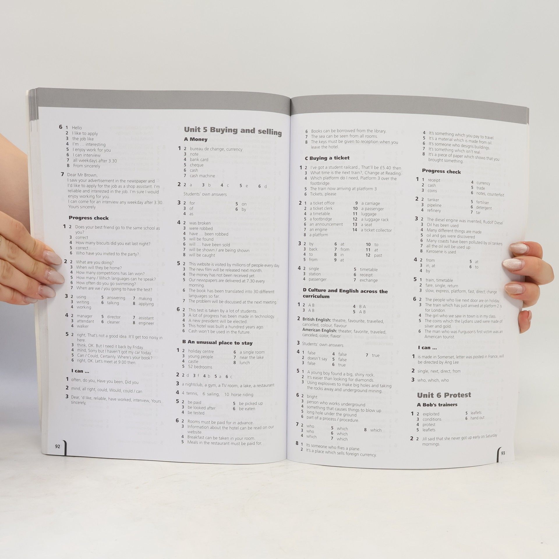 Tom Hutchinson Project 5. Teacher's book