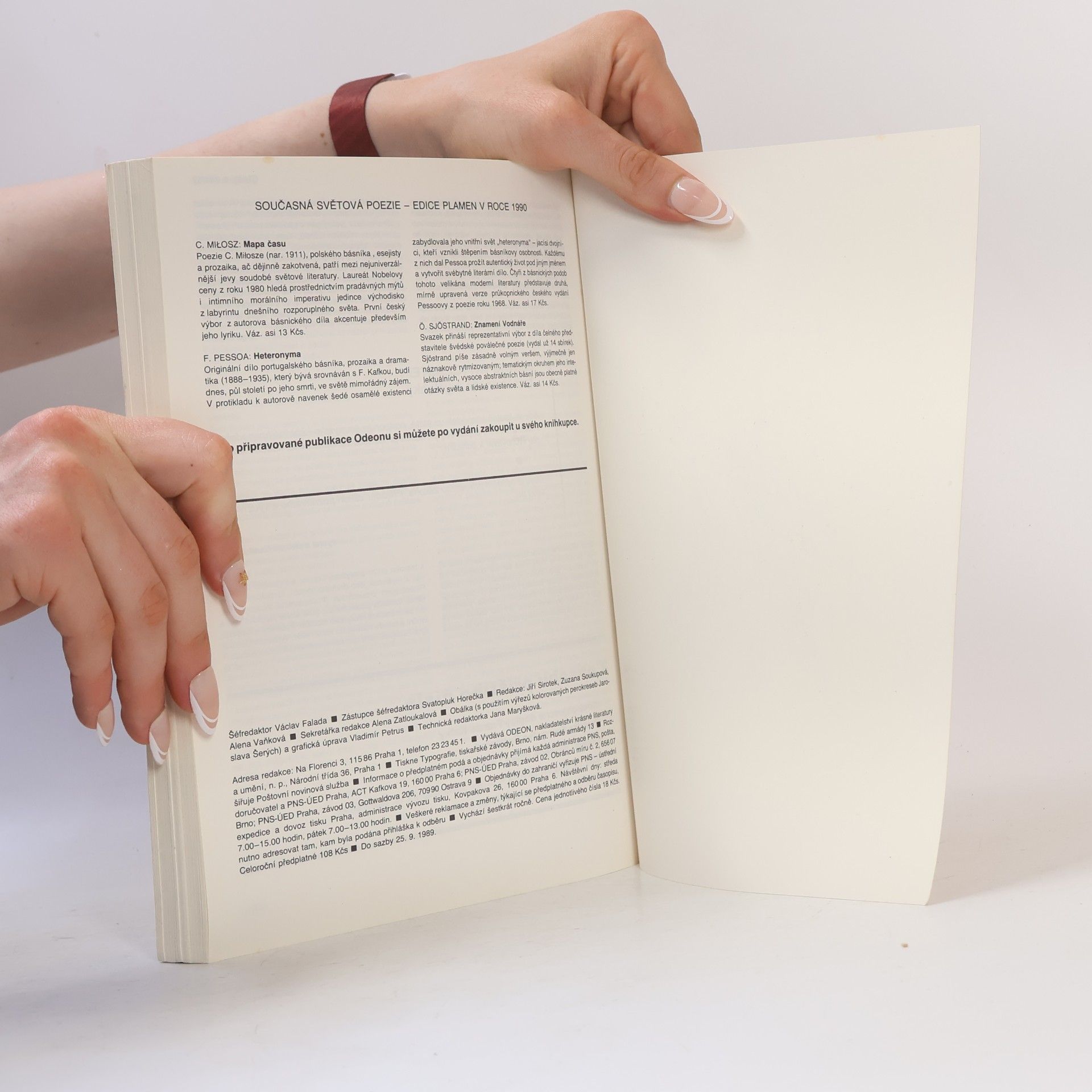 Kolektiv autorů Světová literatura 1/90