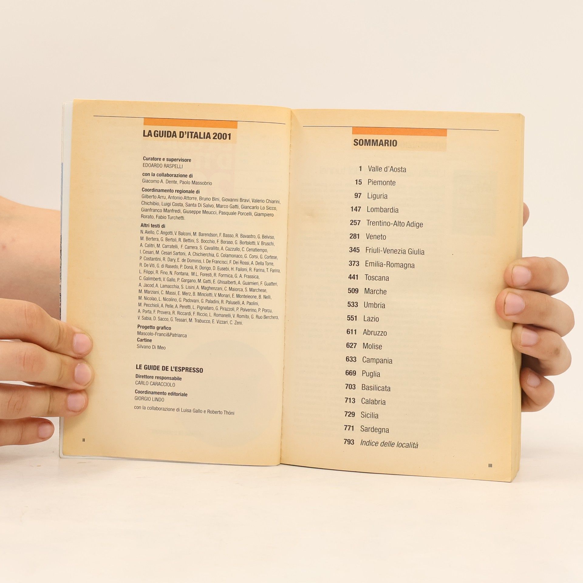 Autorenkollektiv La Guida d'Italia 2001