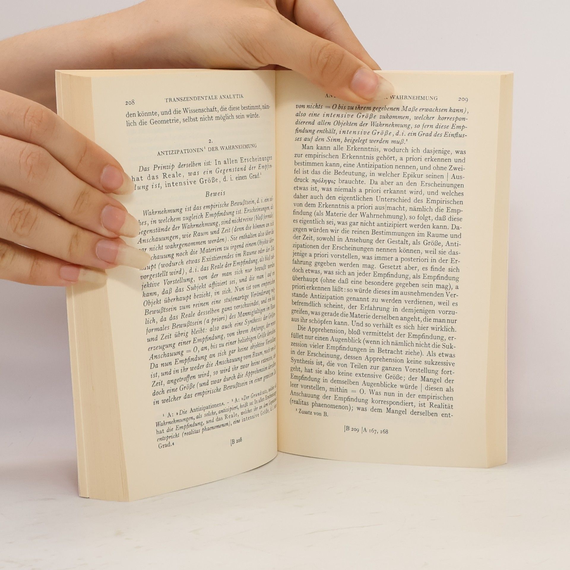 Immanuel Kant Kritik der reinen Vernunft 1