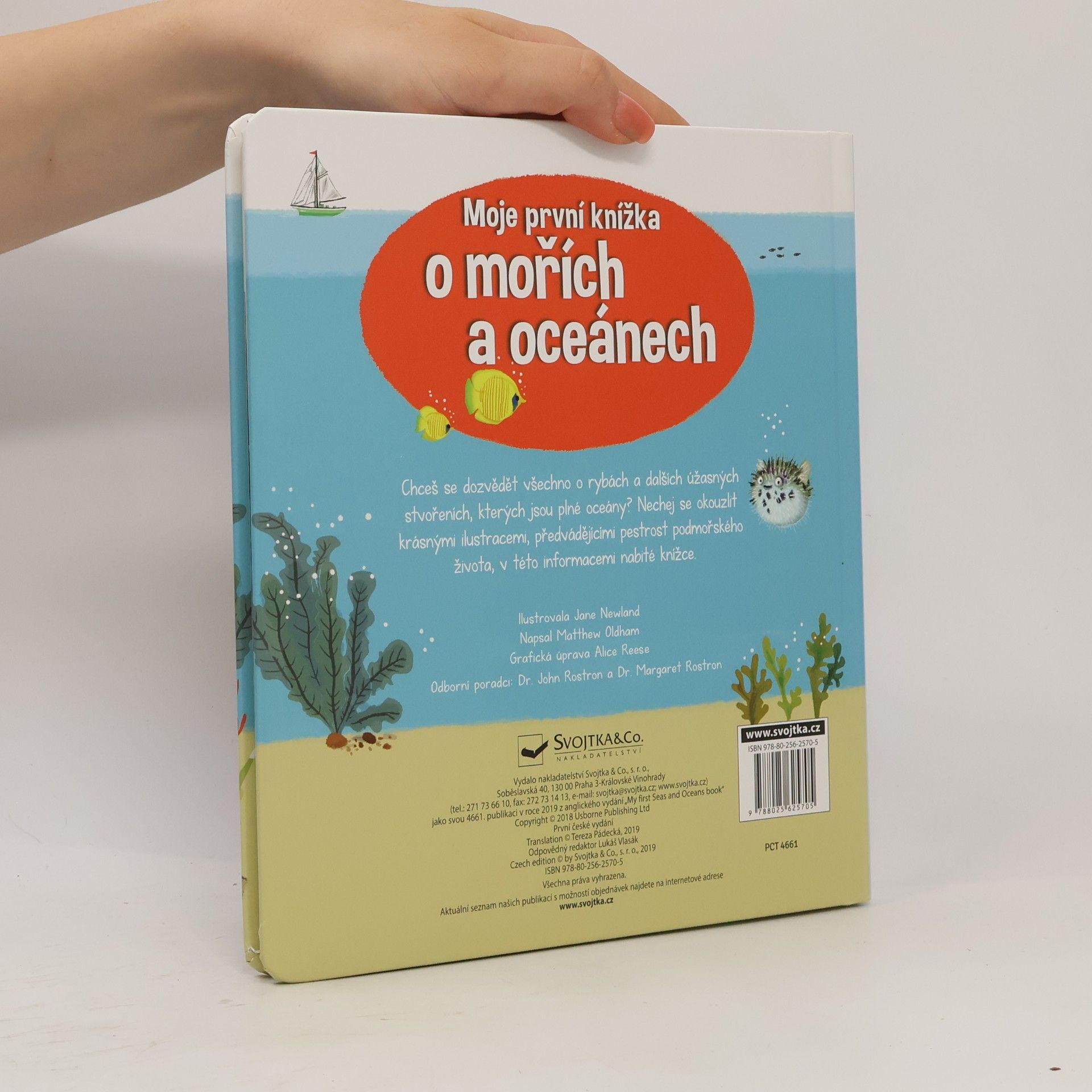 Matthew Oldham Moje první knížka o mořích a oceánech