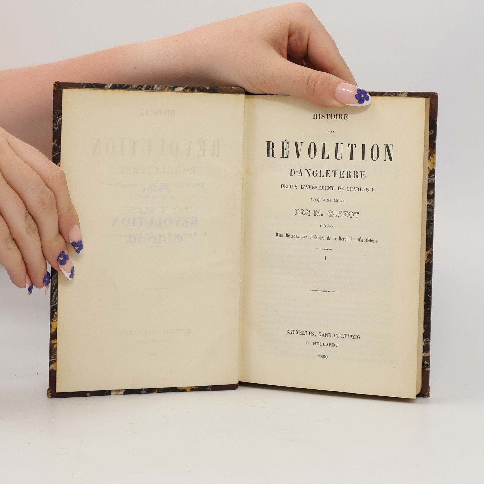 François Guizot Histoire de la Révolution d'Angleterre I.