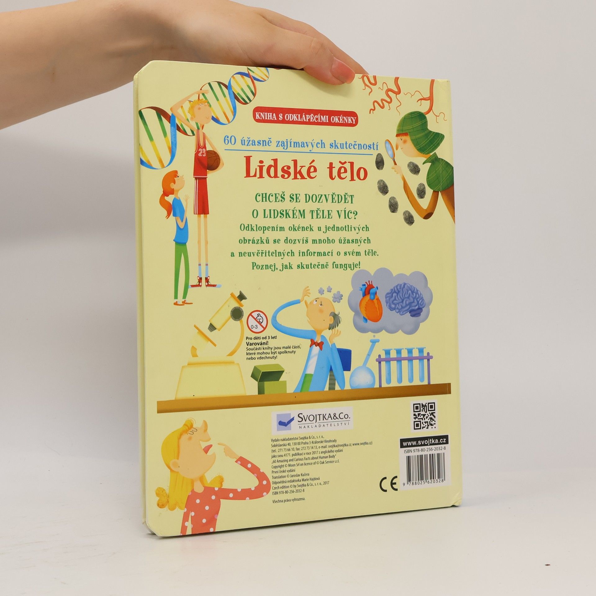 Various authors Lidské tělo - 60 úžasně zajímavých skutečnost