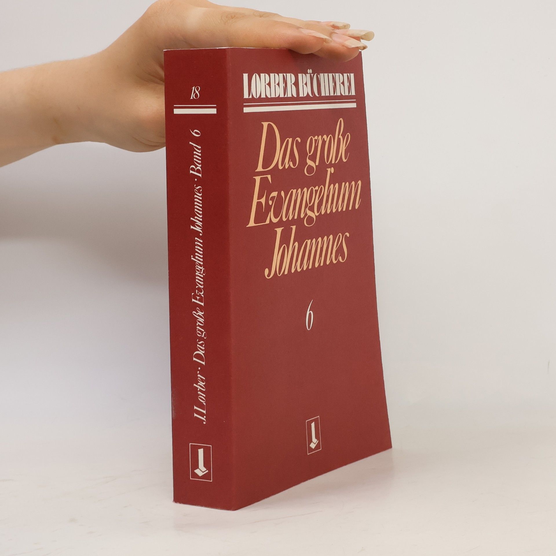 Jakob Lorber Johannes, das große Evangelium. Bd.6