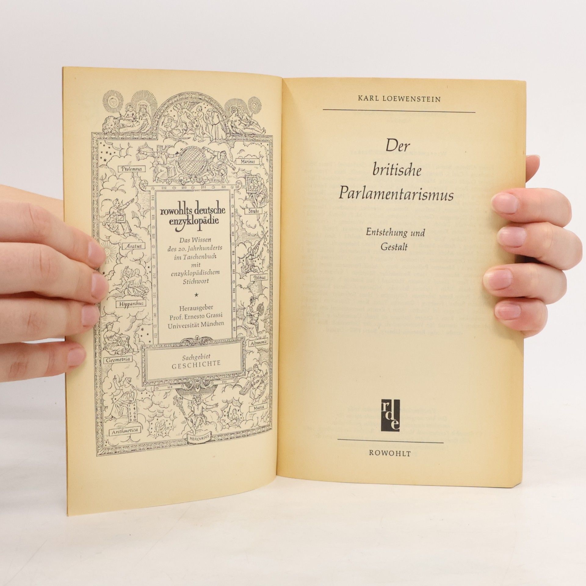 Karl Loewenstein Der britische Parlamentarismus