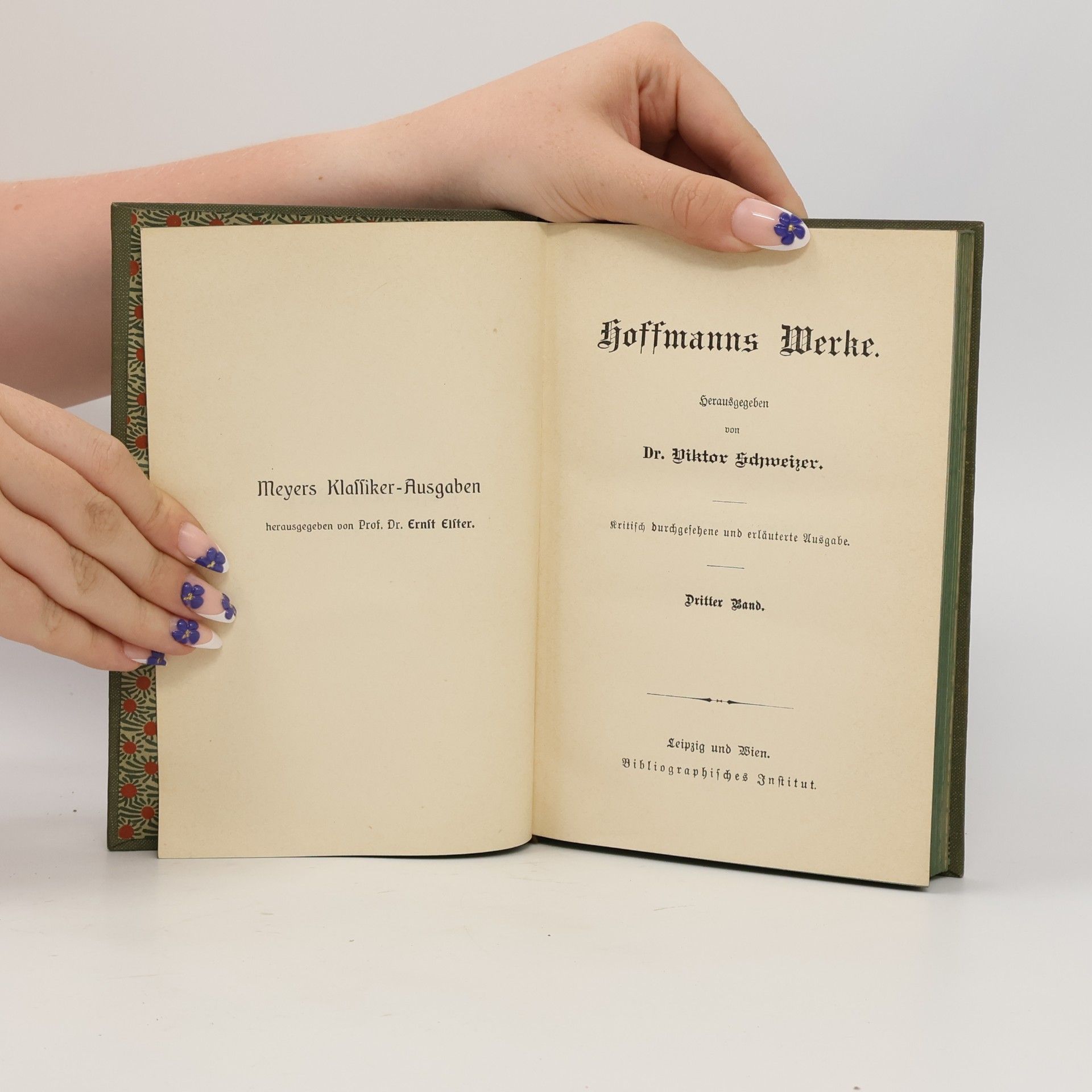 E. T. A. Hoffmann Hoffmanns Werke