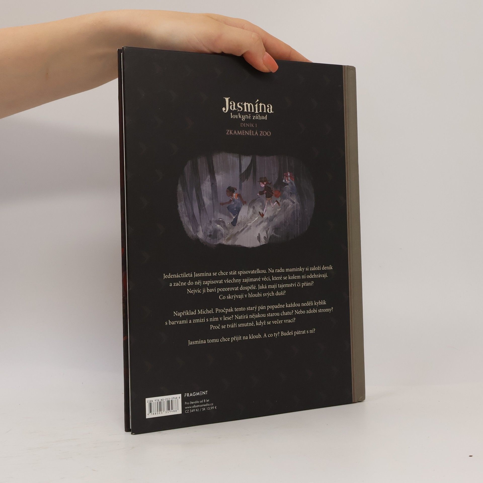 Joris Chamblain Jasmína lovkyně záhad: Zkamenělá zoo