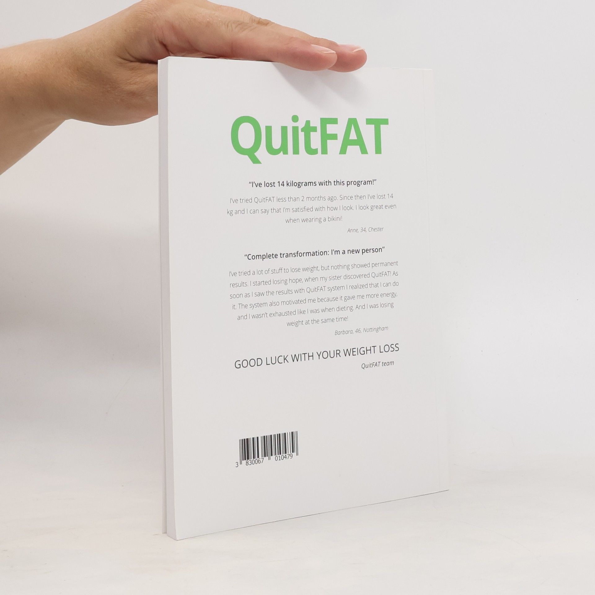 Adam Roberts QuitFAT
