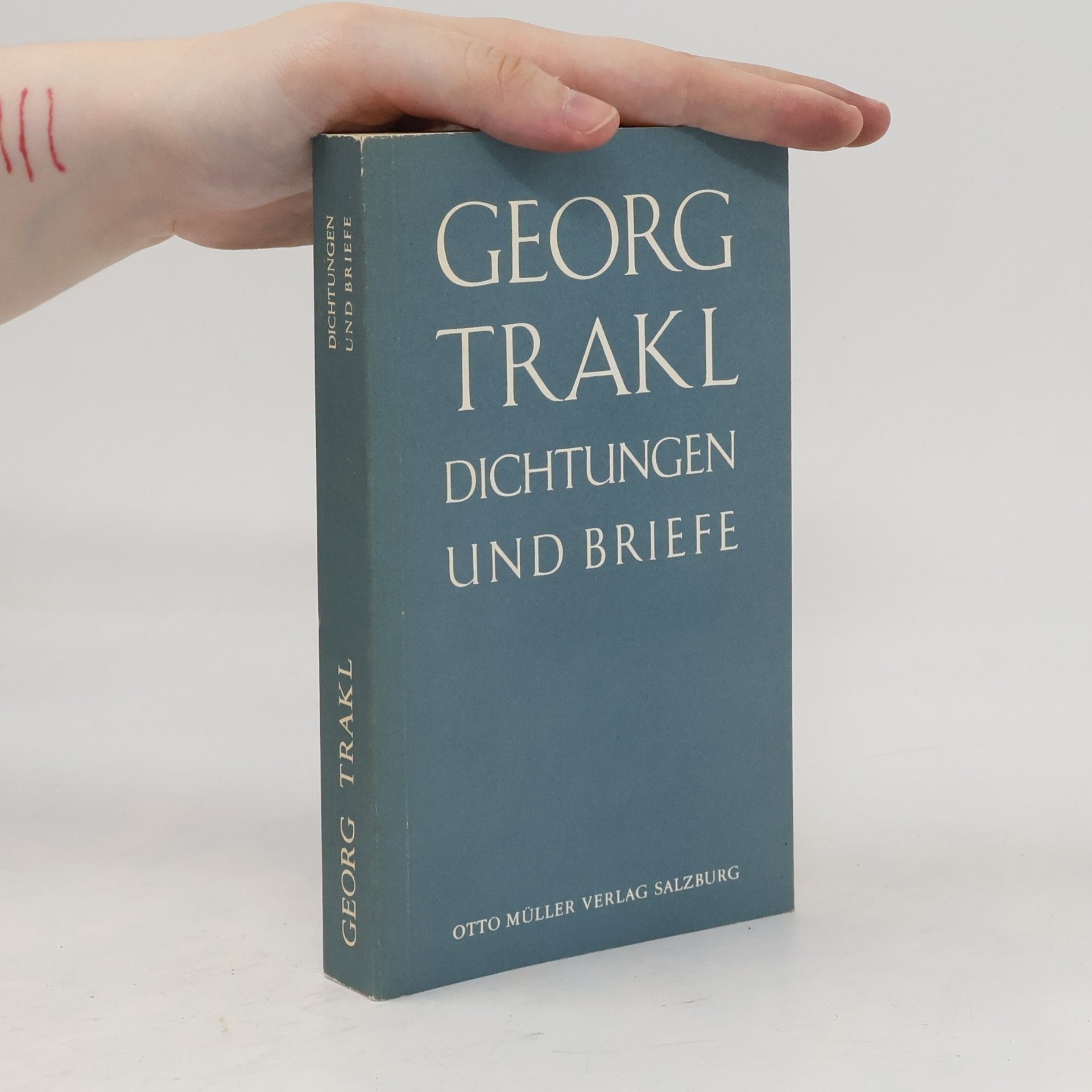 Georg Trakl Dichtungen und Briefe