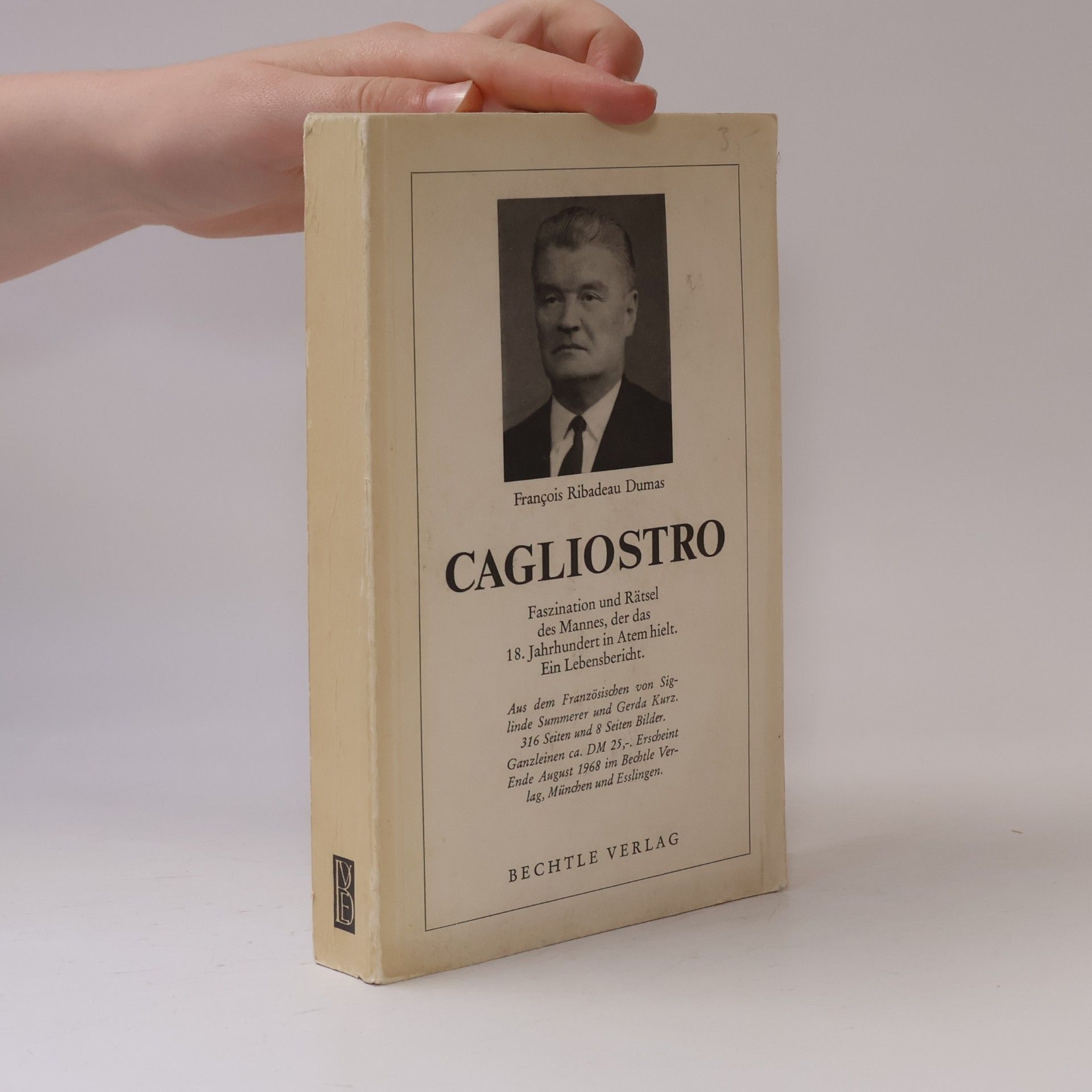 François Ribadeau Dumas Cagliostro