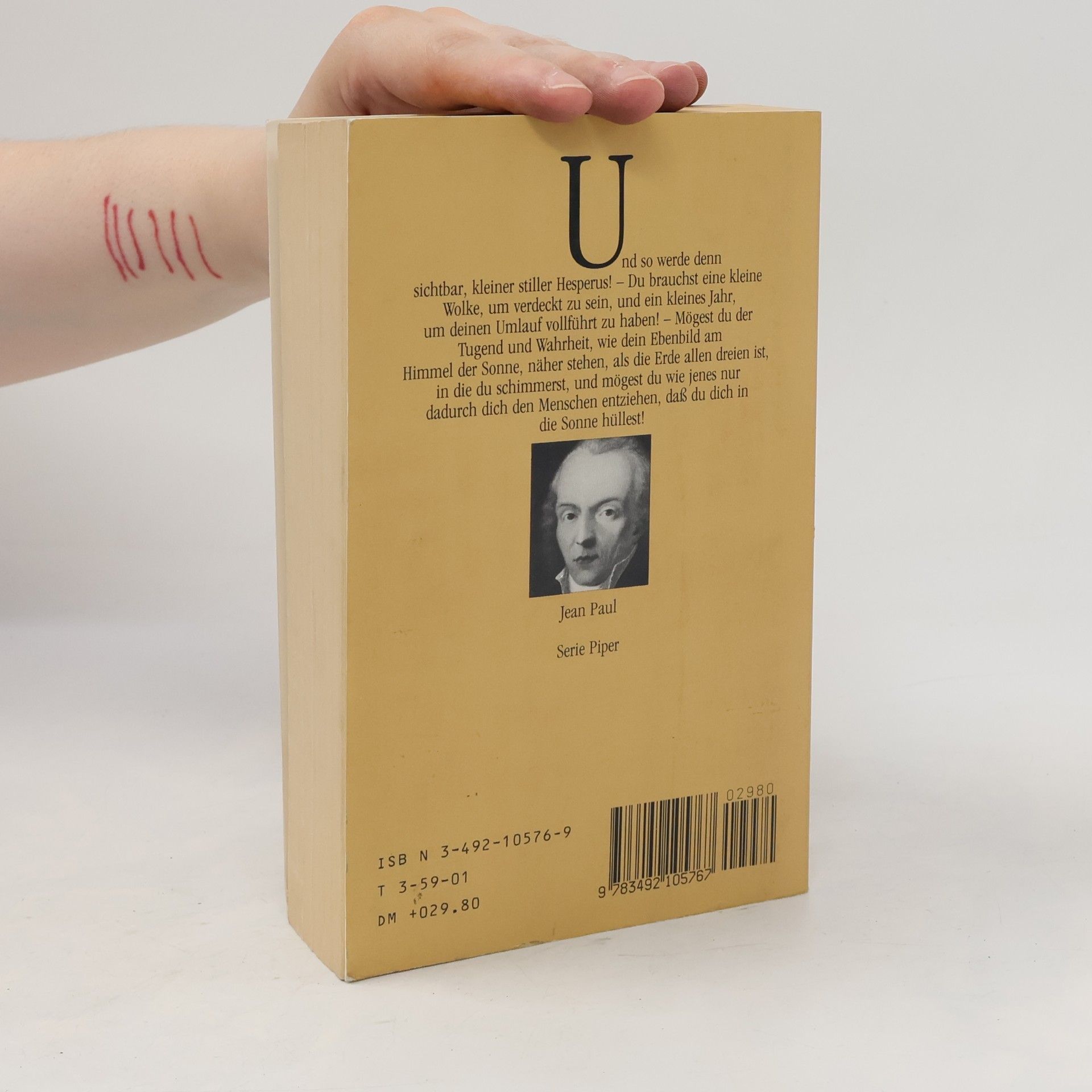 Jean Paul Hesperus oder 45 Hundposttage