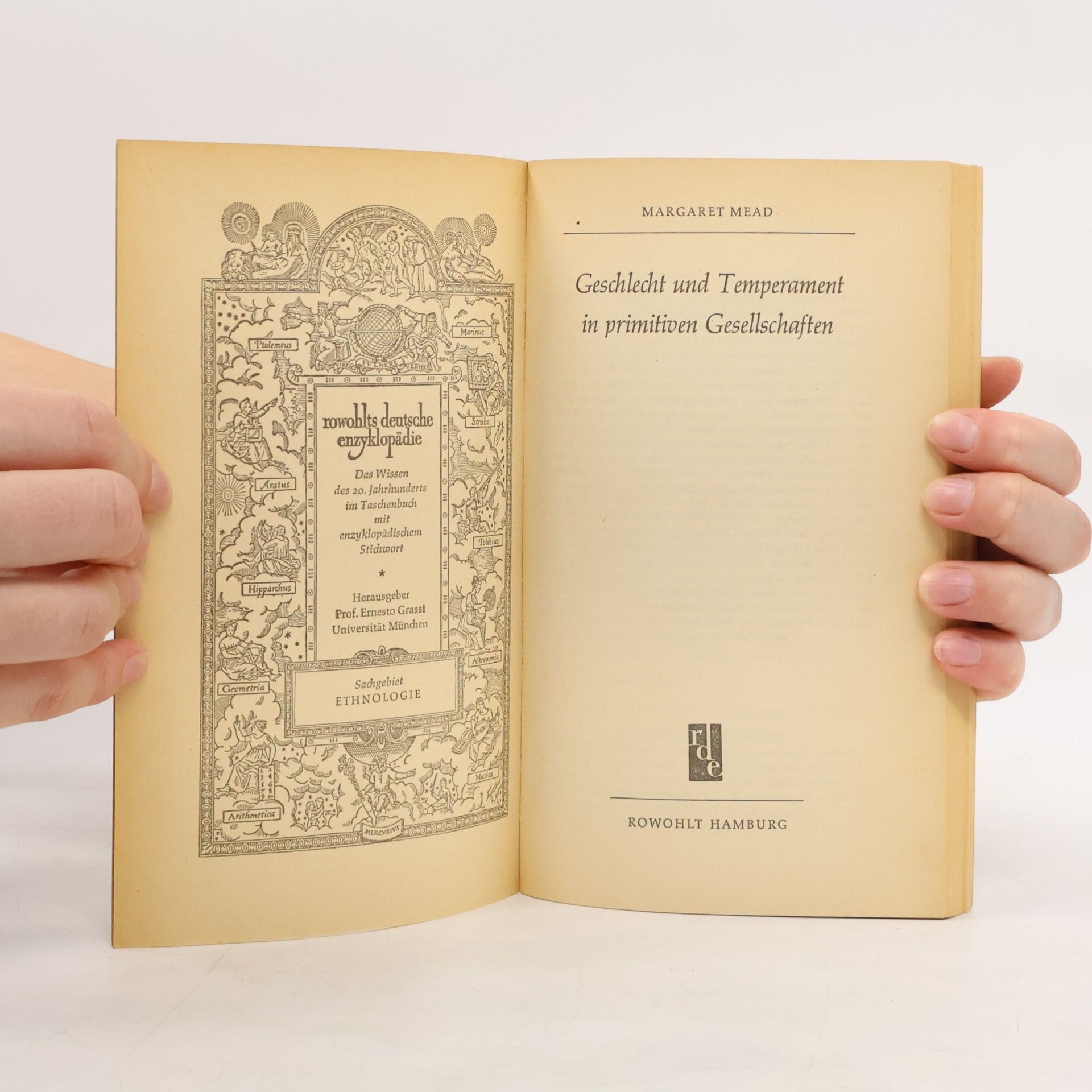 Margaret Mead Geschlecht und Temperament in primitiven Gesellschaften