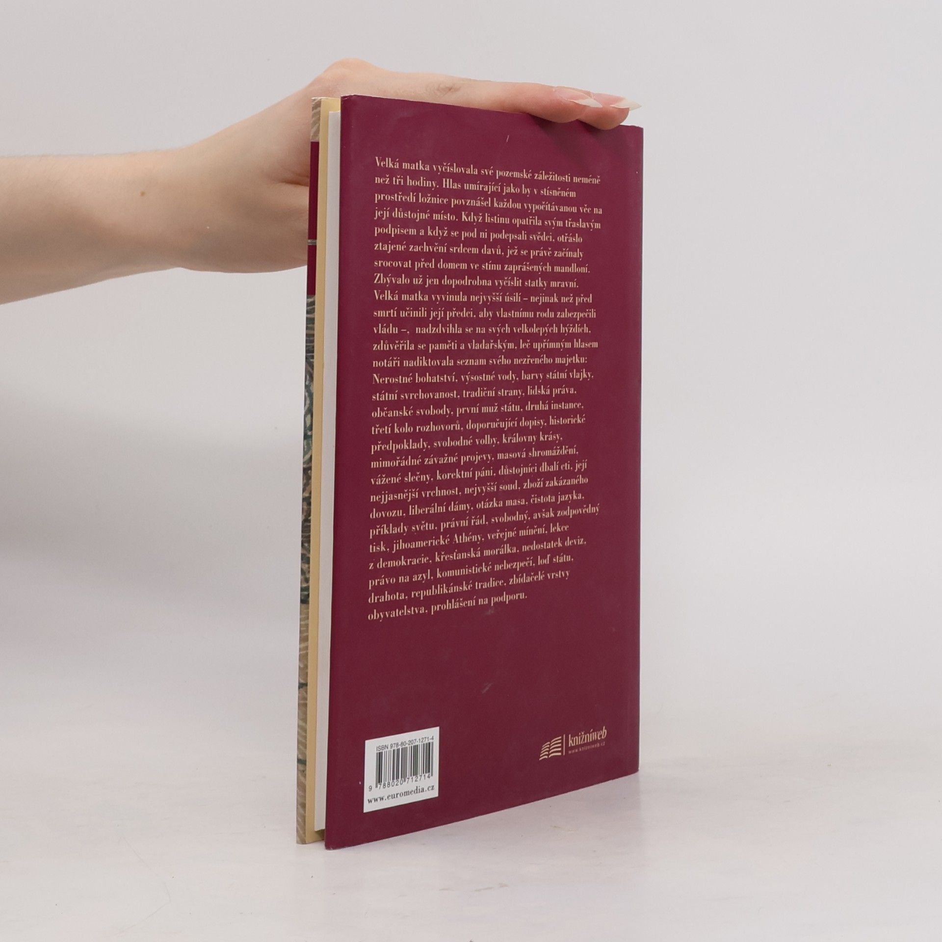 Gabriel García Márquez Pohřeb Velké matky