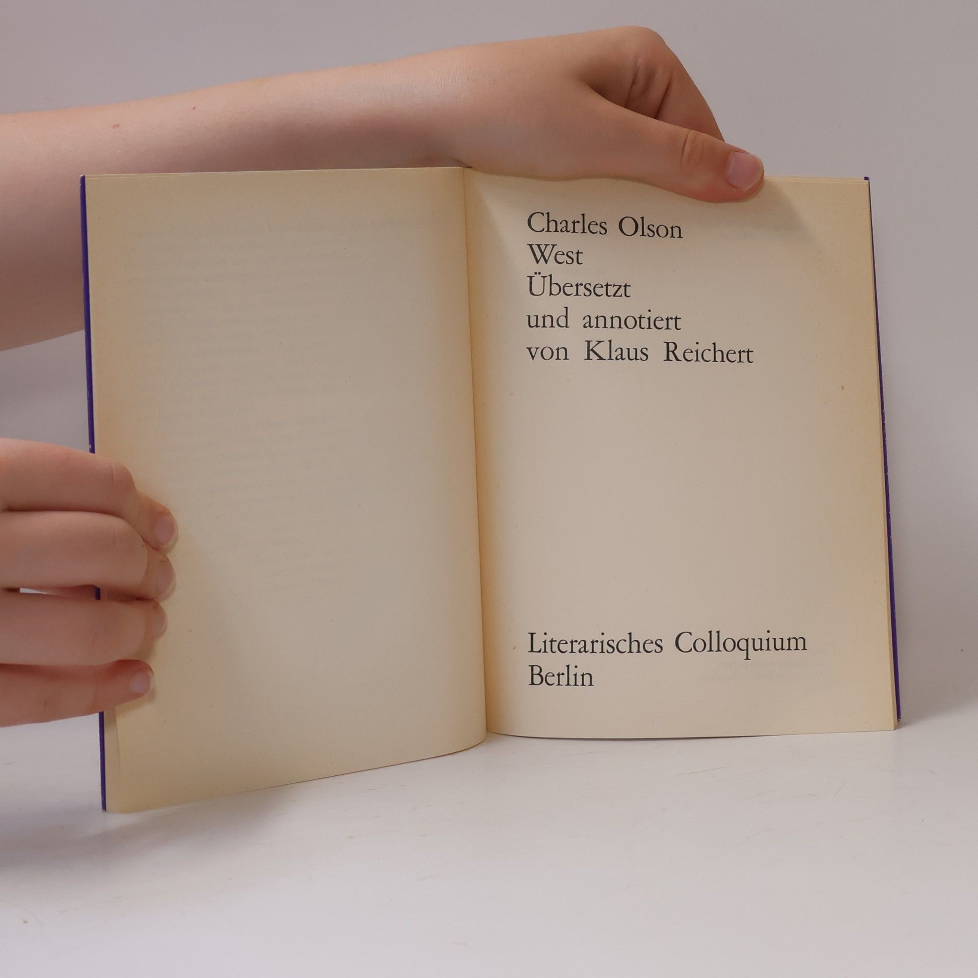 Charles Olson West