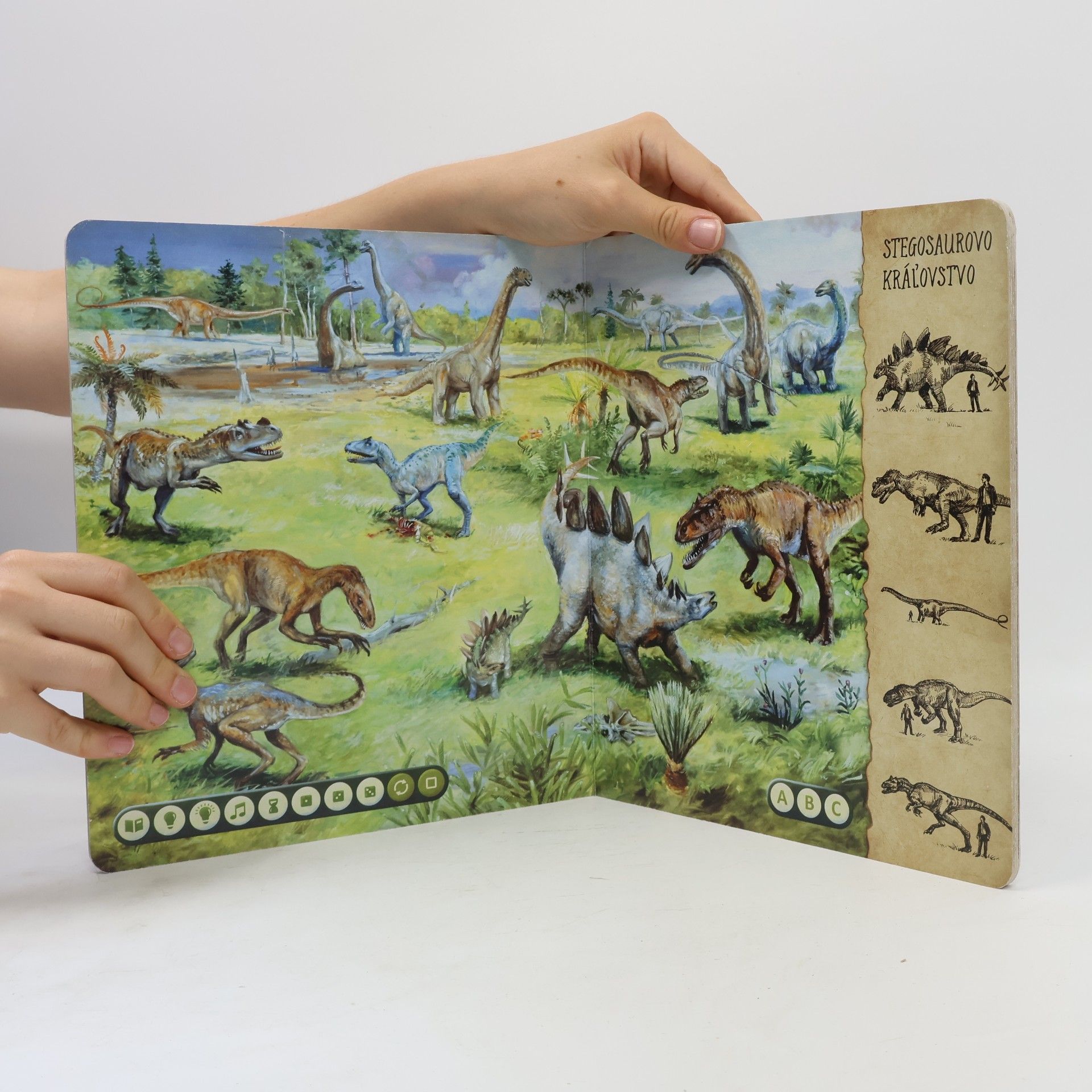 Štěpán Rak Kúzelné čítanie - Dinosaury
