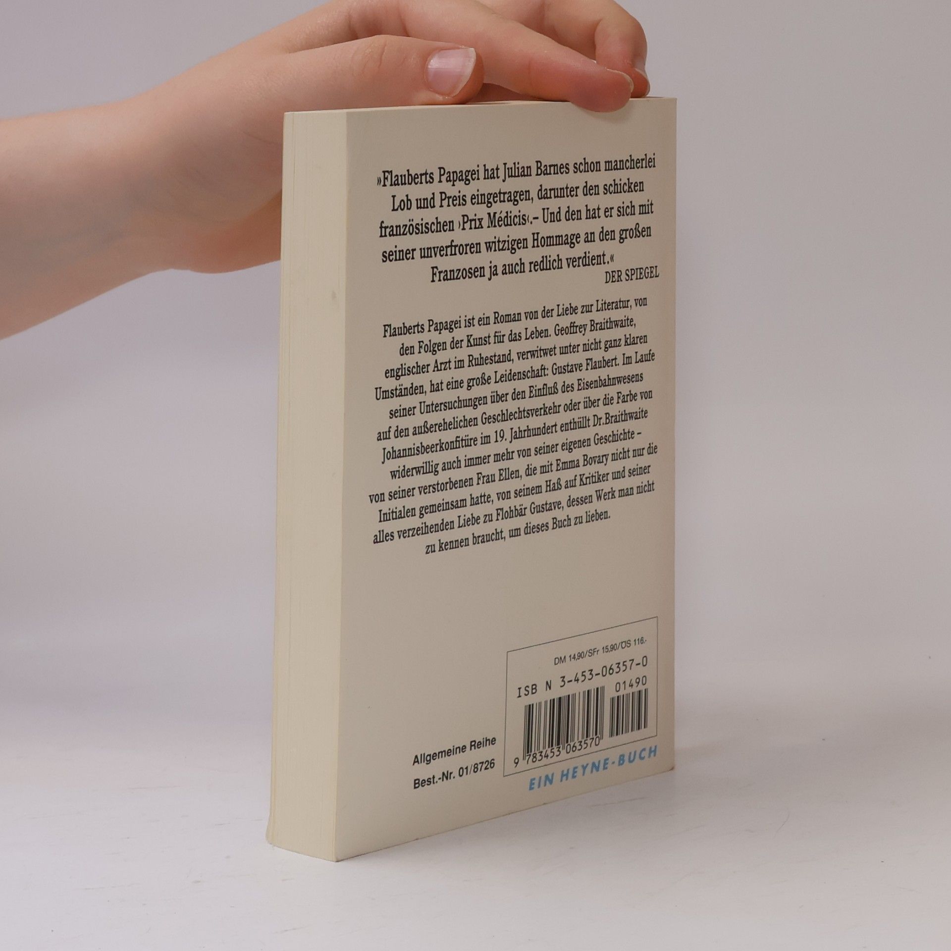 Julian Barnes Flauberts Papagei