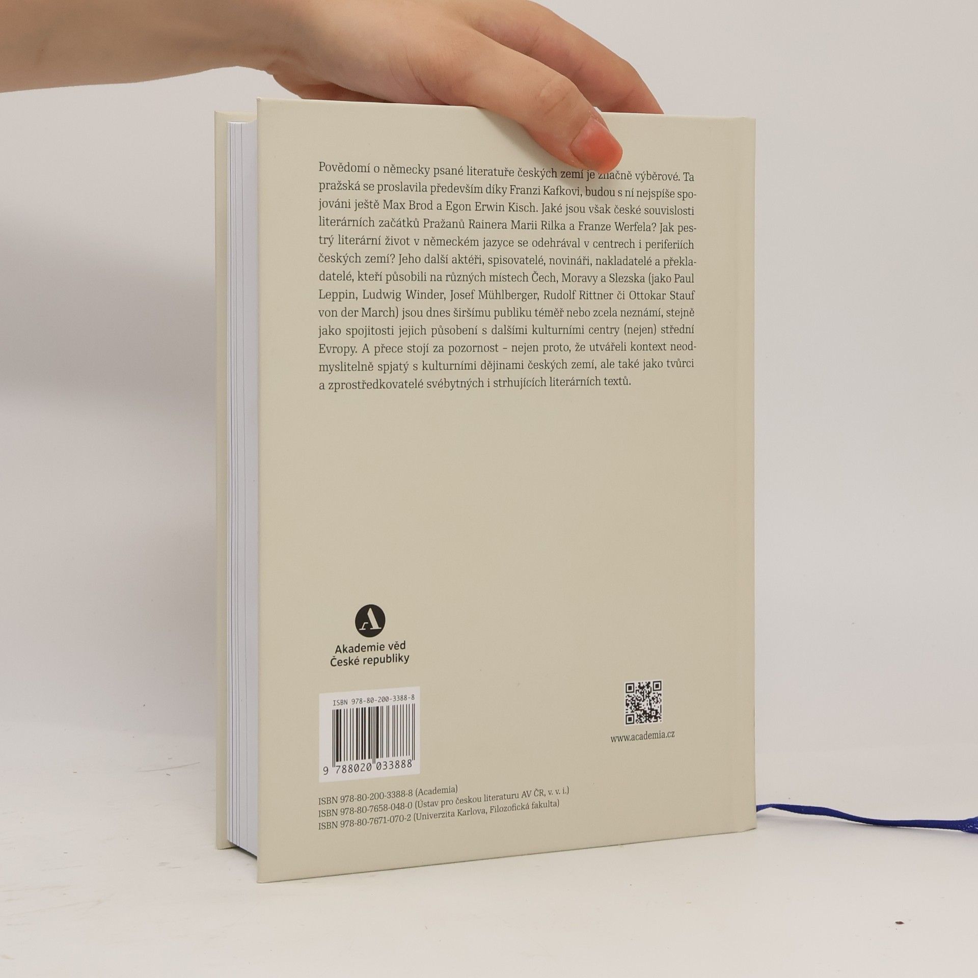 Peter Becher Kompendium německé literatury českých zemích