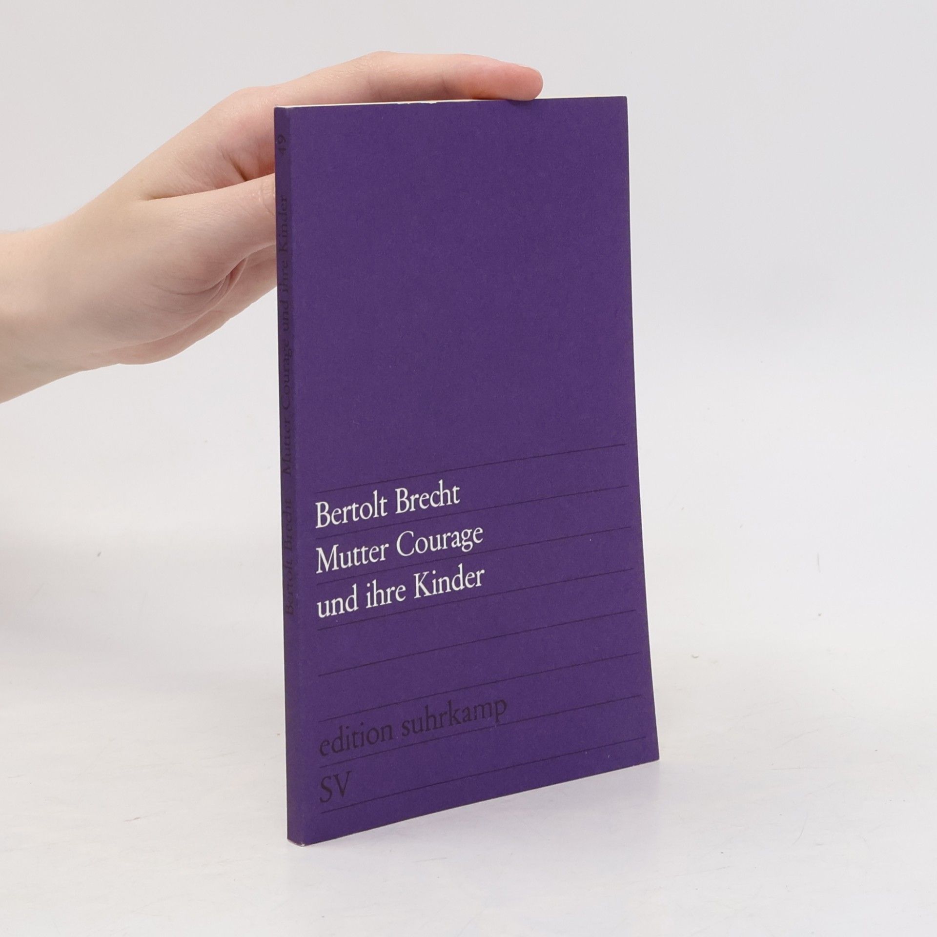 Bertolt Brecht Mutter Courage und ihre Kinder