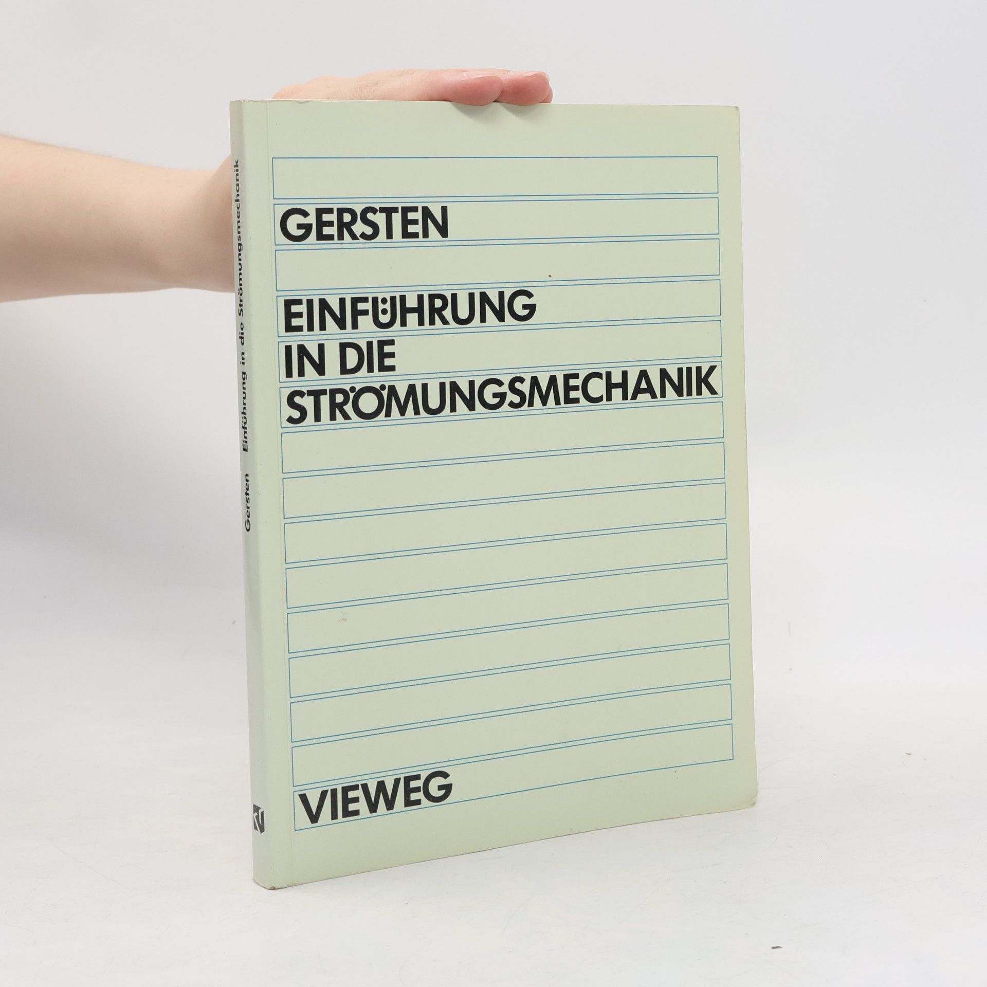 Markus Ewert Einführung in die Strömungsmechanik