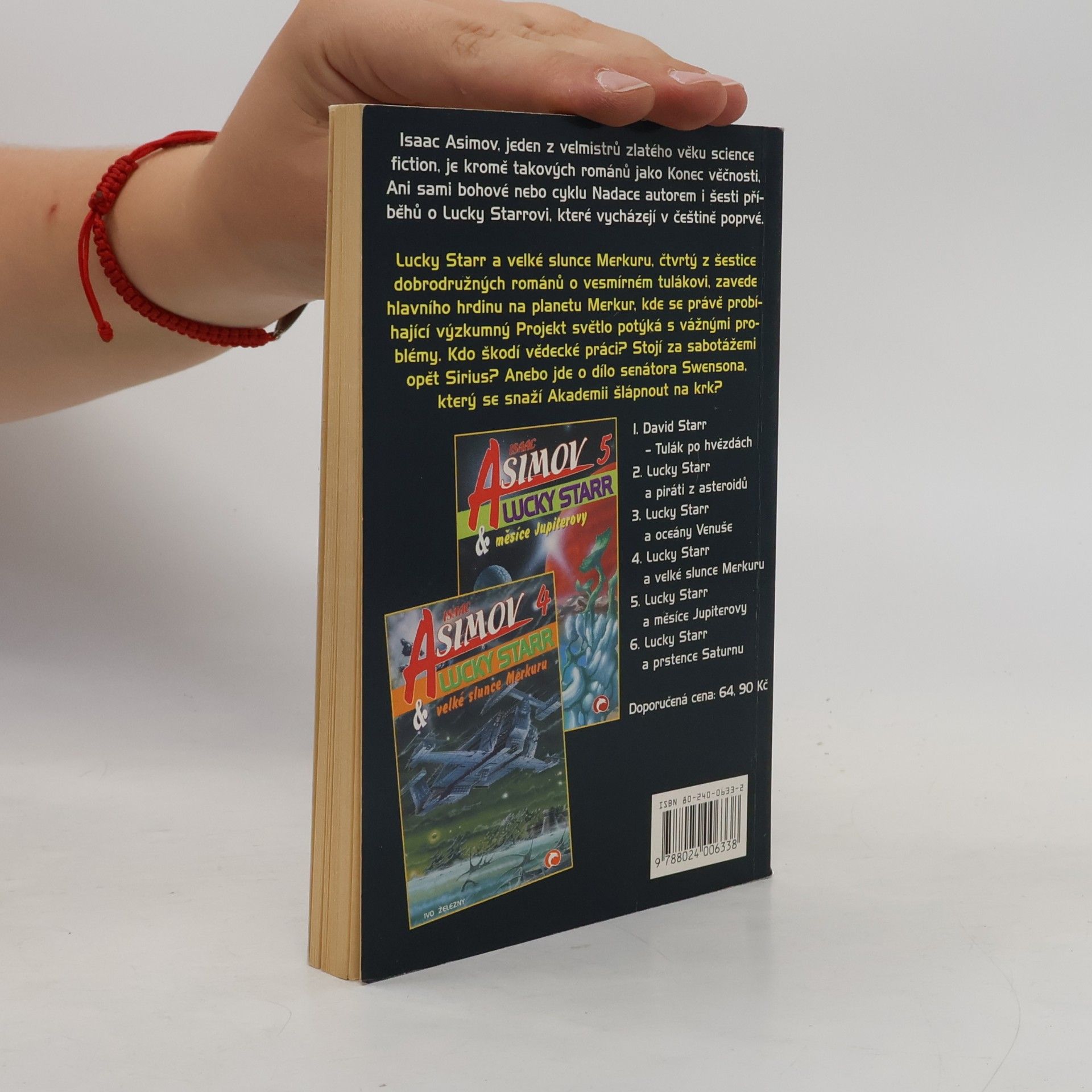 Isaac Asimov Lucky Starr a velké slunce Merkuru