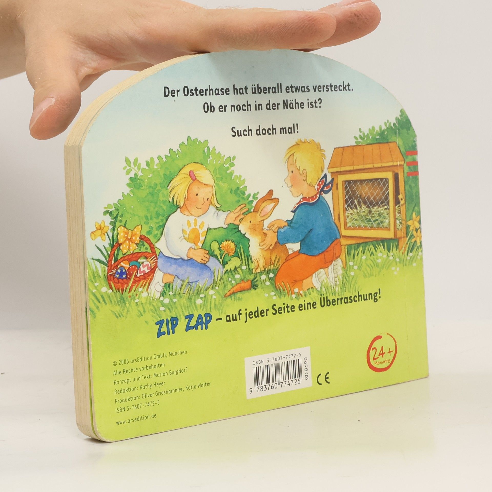 Anne-Marrie Frisque Was hat der Osterhase hier versteckt?