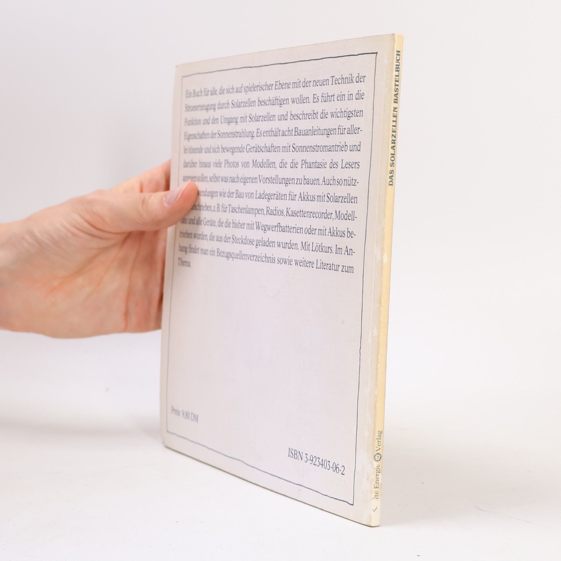 Robert Borsch-Laaks Das Solarzellen-Bastelbuch