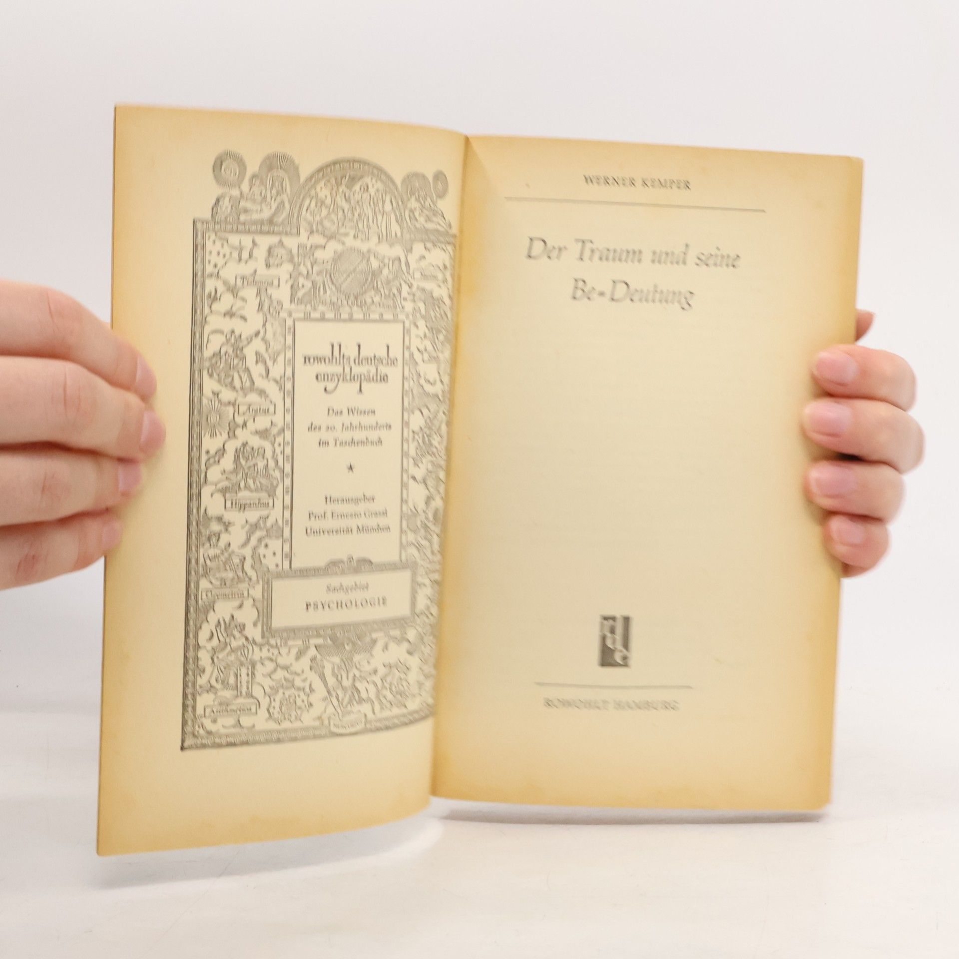 Werner W. Kemper Der Traum und seine Be-Deutung