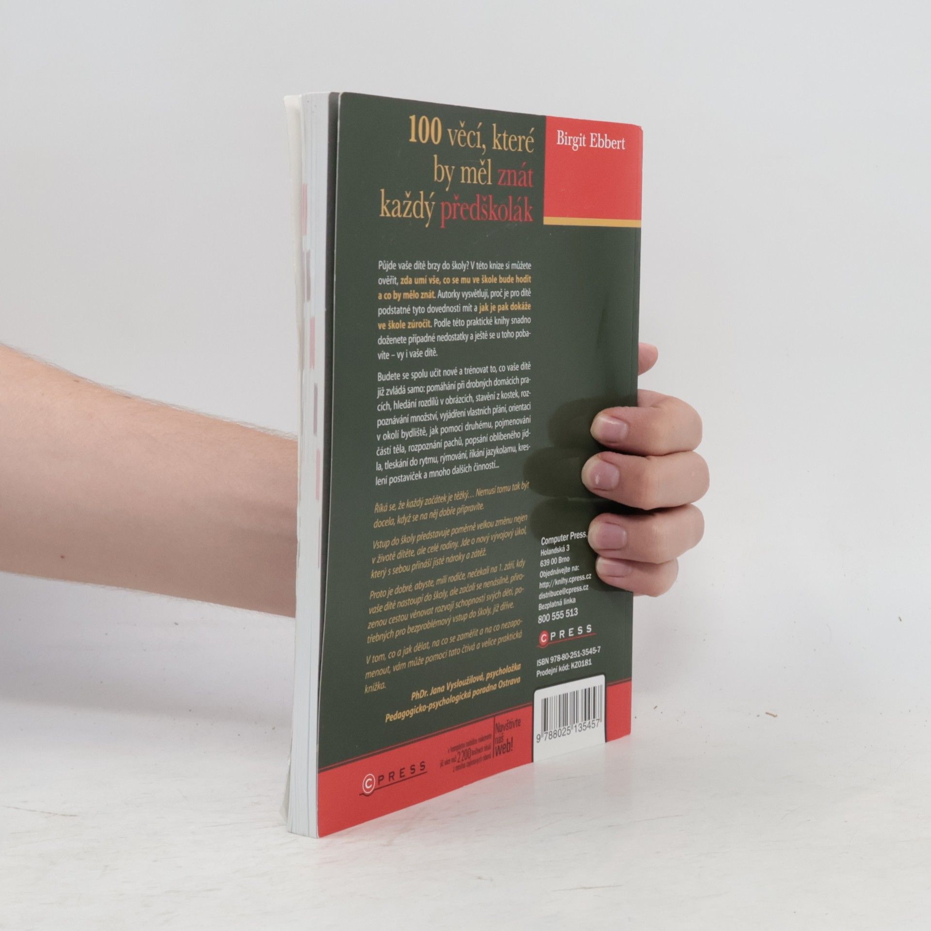 Birgit Ebbert 100 věcí, které by měl znát každý předškolák