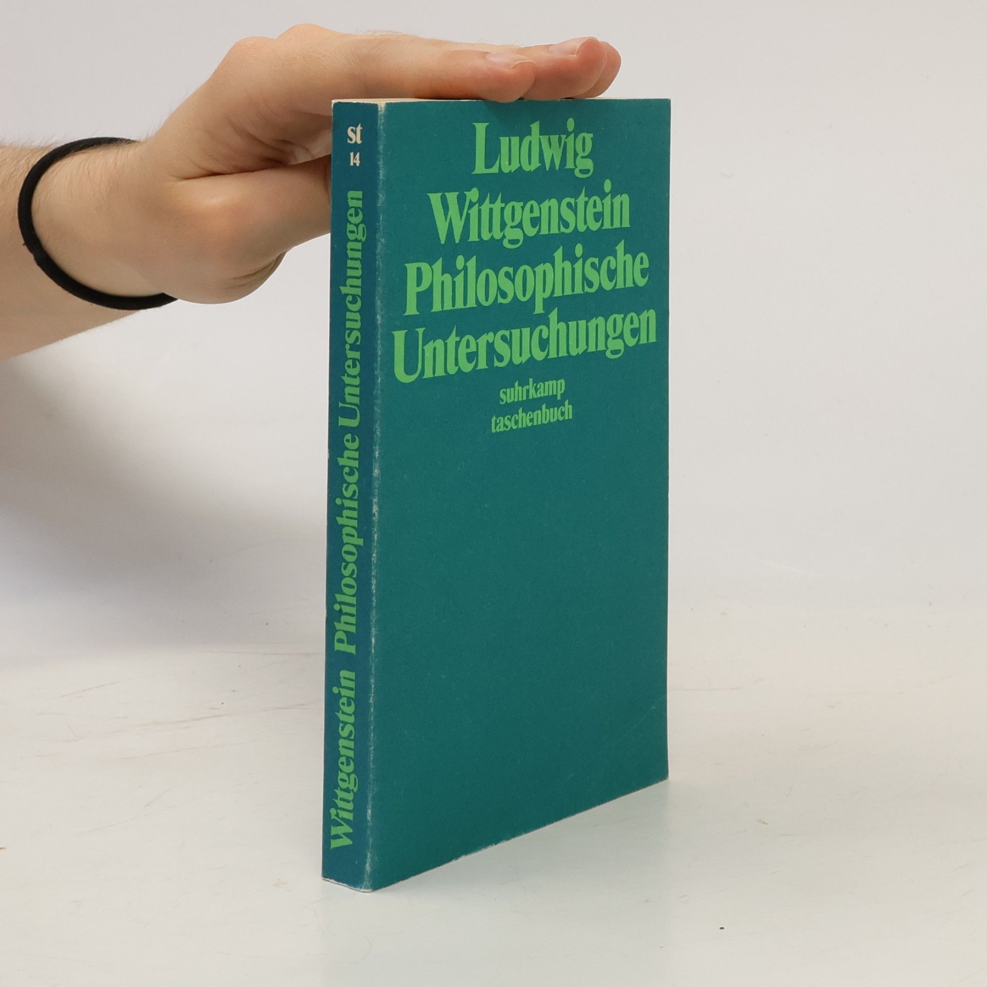 Ludwig Wittgenstein Philosophische Untersuchungen