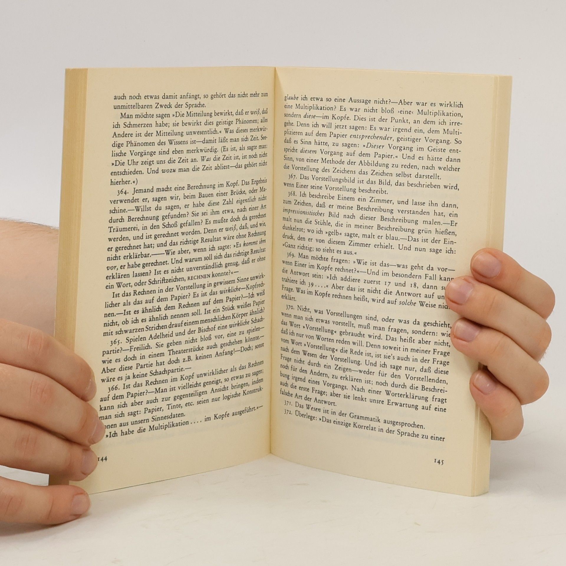 Ludwig Wittgenstein Philosophische Untersuchungen