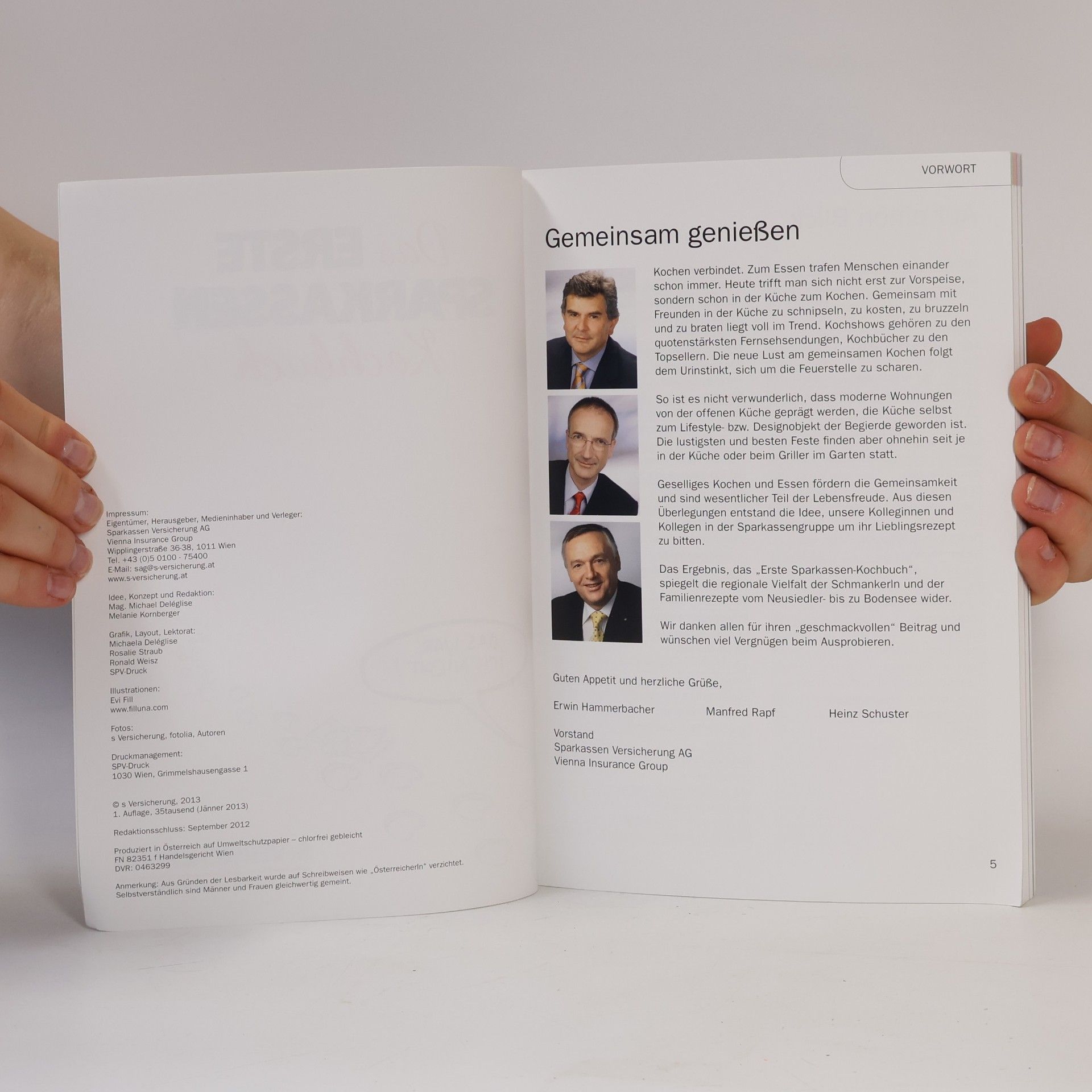 Autorenkollektiv Das erste Sparkassen Kochbuch