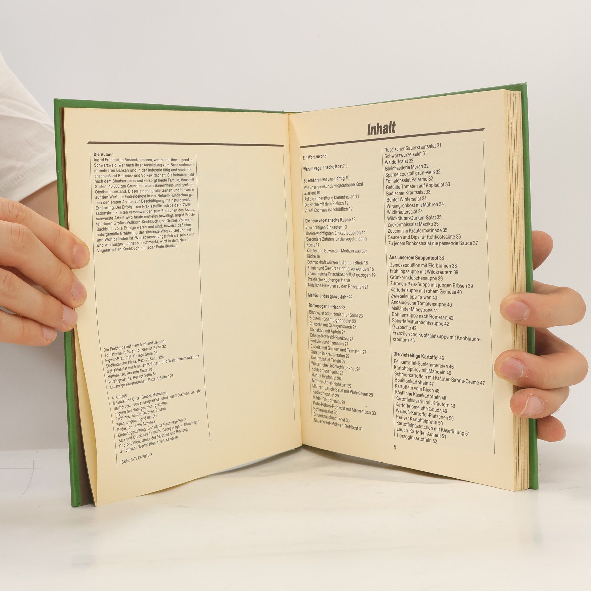 Ingrid Früchtel Das neue vegetarische Kochbuch