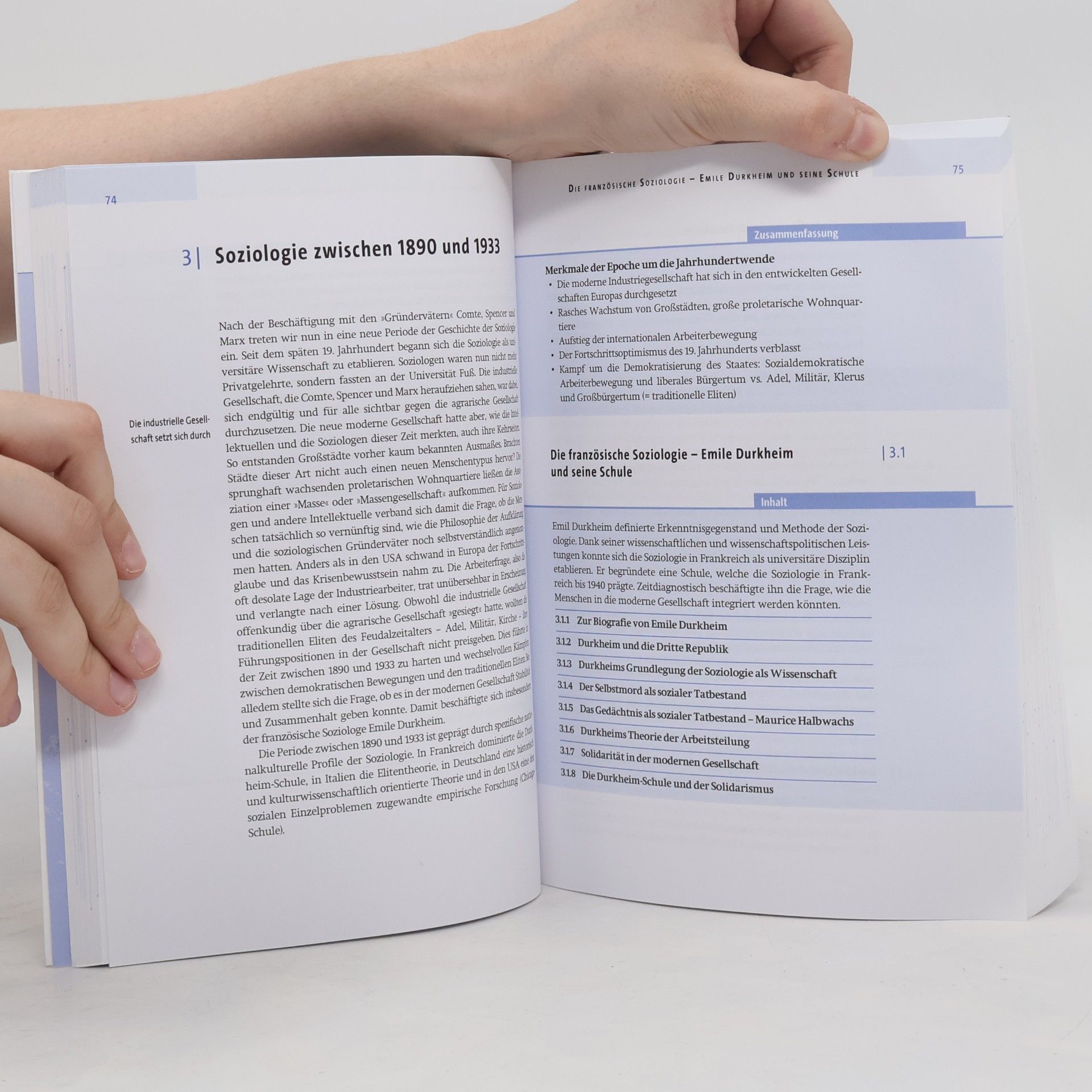 Volker Kruse utb basics: Geschichte der Soziologie