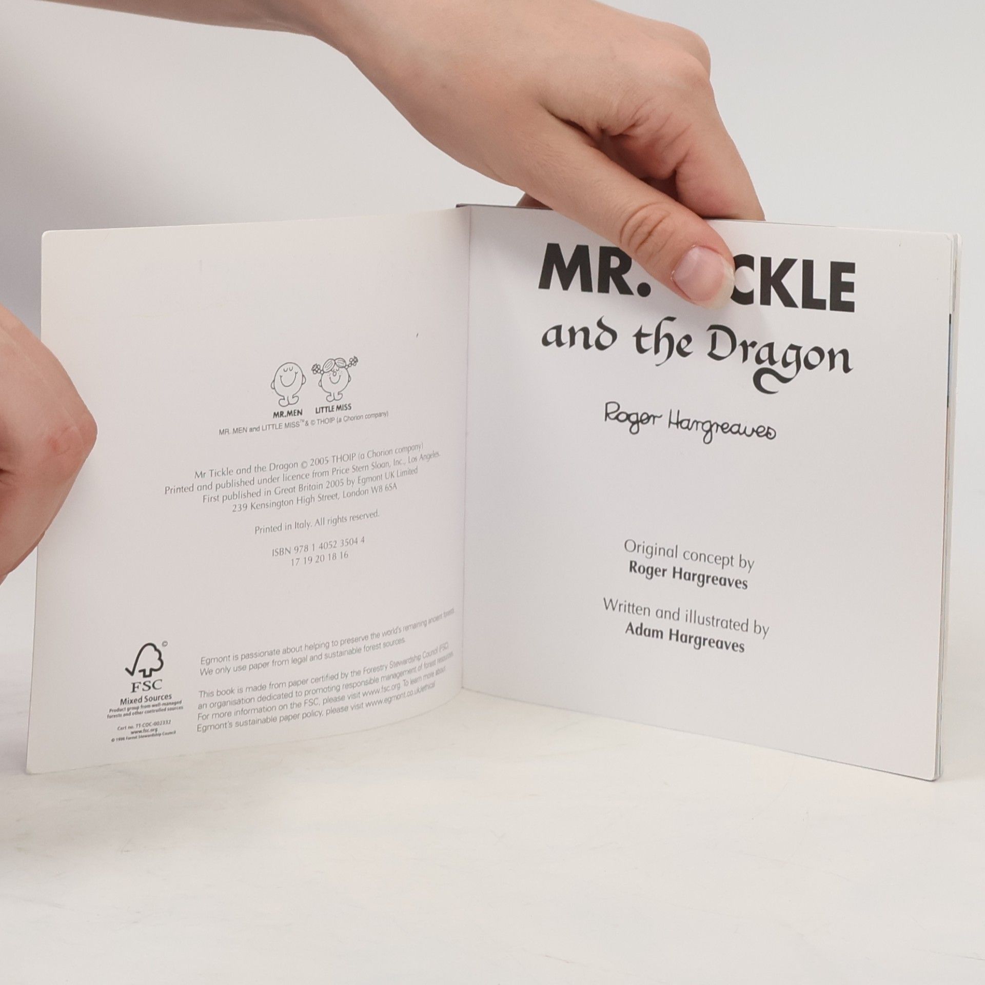 Roger Hargreaves Mr.Tickle and the Dragon
