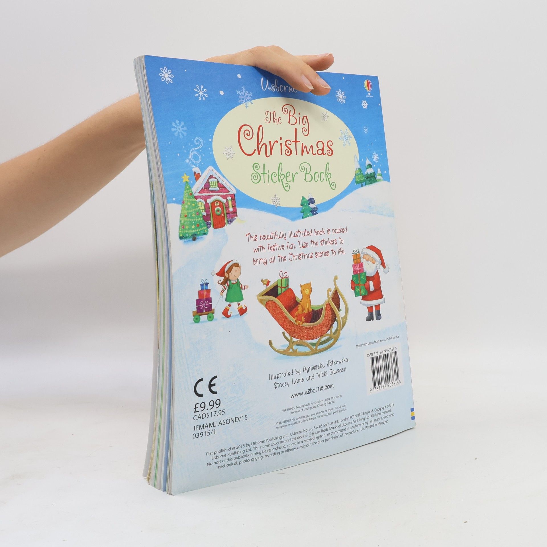 First Sticker Books: Big Christmas Sticker Book
